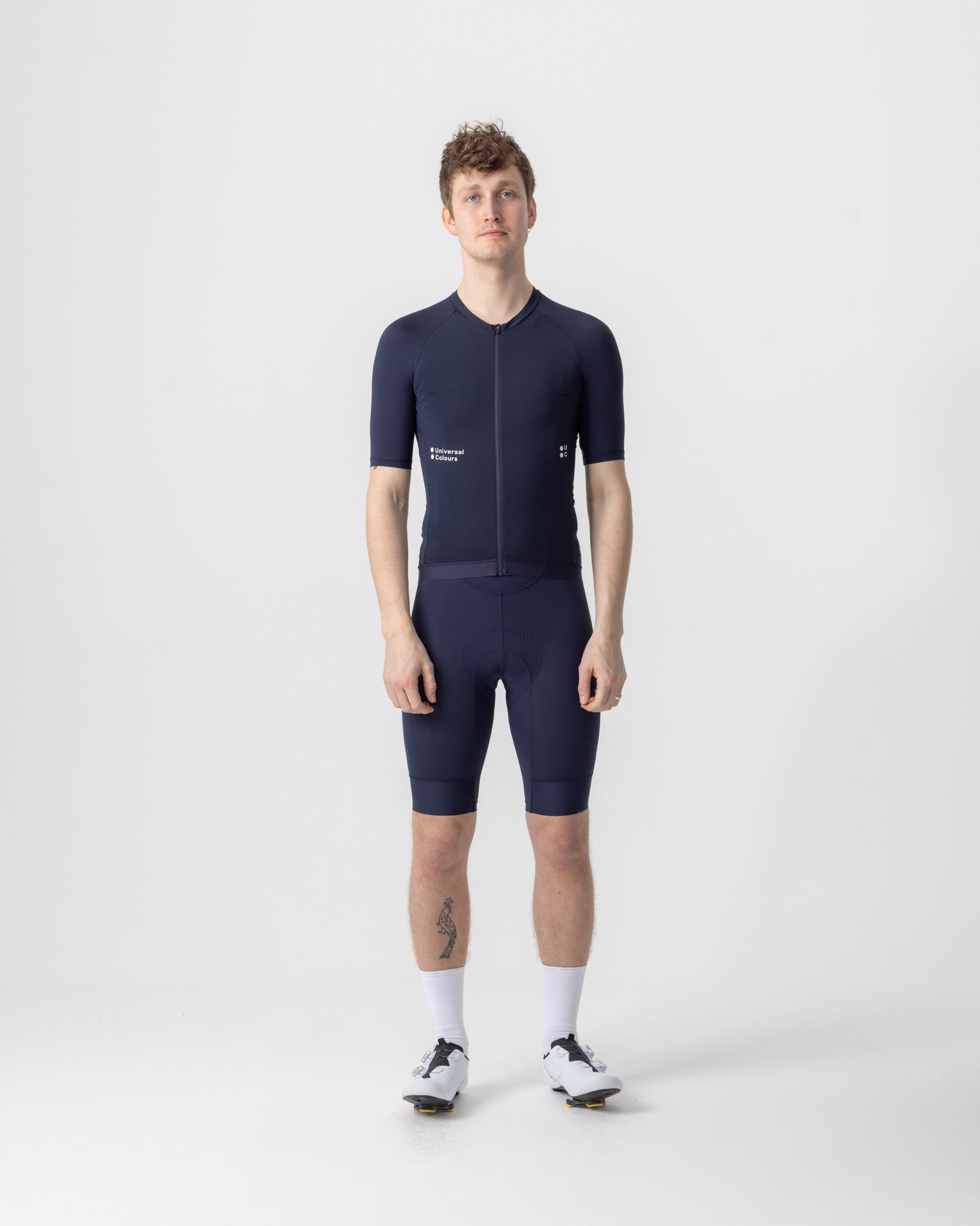 Men's Mono Short Sleeve Jersey - Navy Blue - Image 2