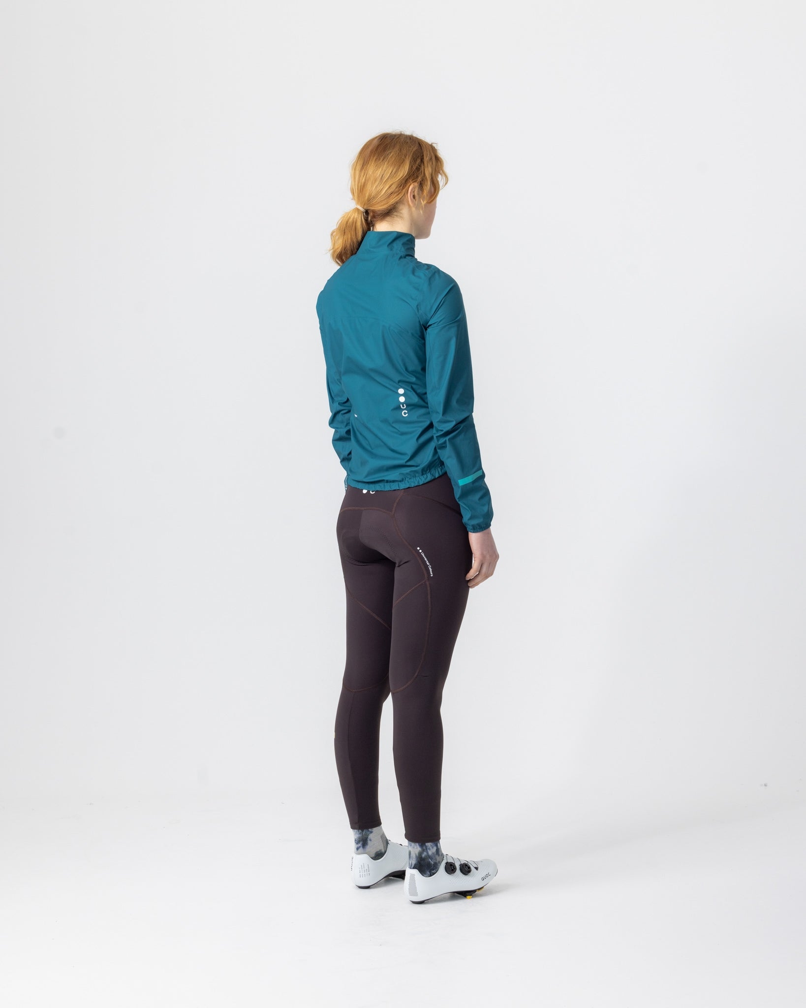 Women's Mono Rain Jacket - Midnight Teal - Image 3