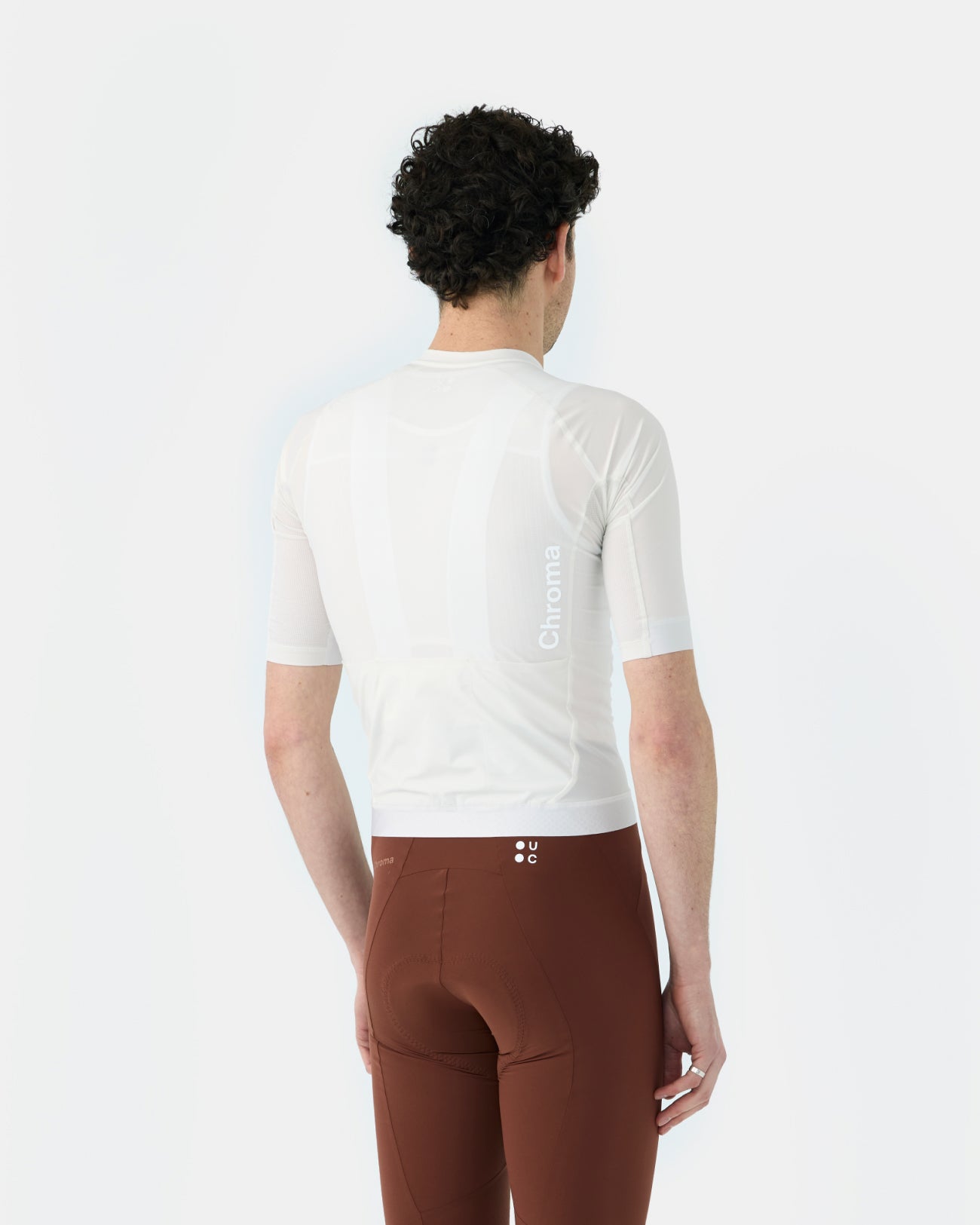 Men's Chroma Short Sleeve Jersey Off White - Image 3