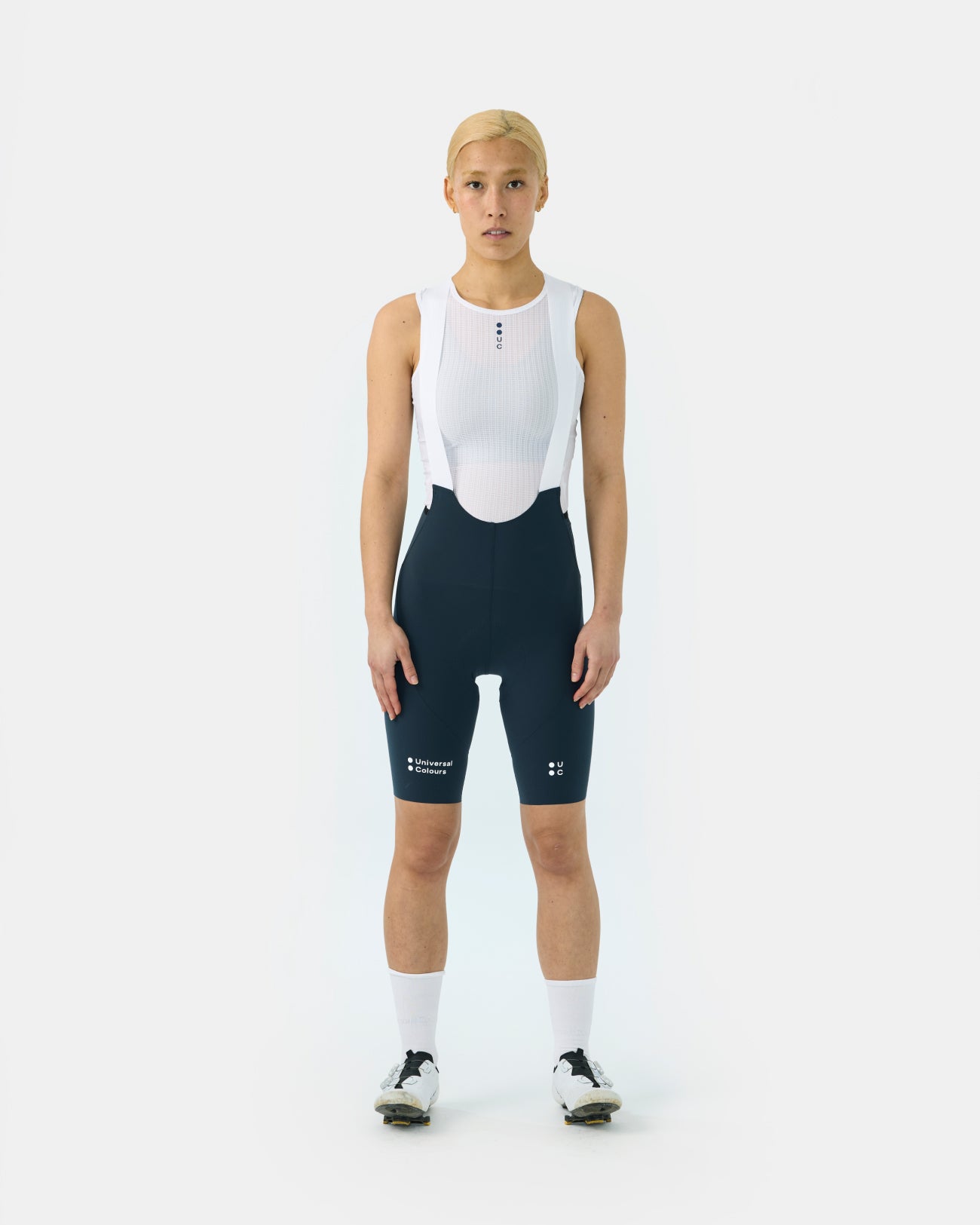 Women's Chroma Bib Short - Navy Blue - Image 2