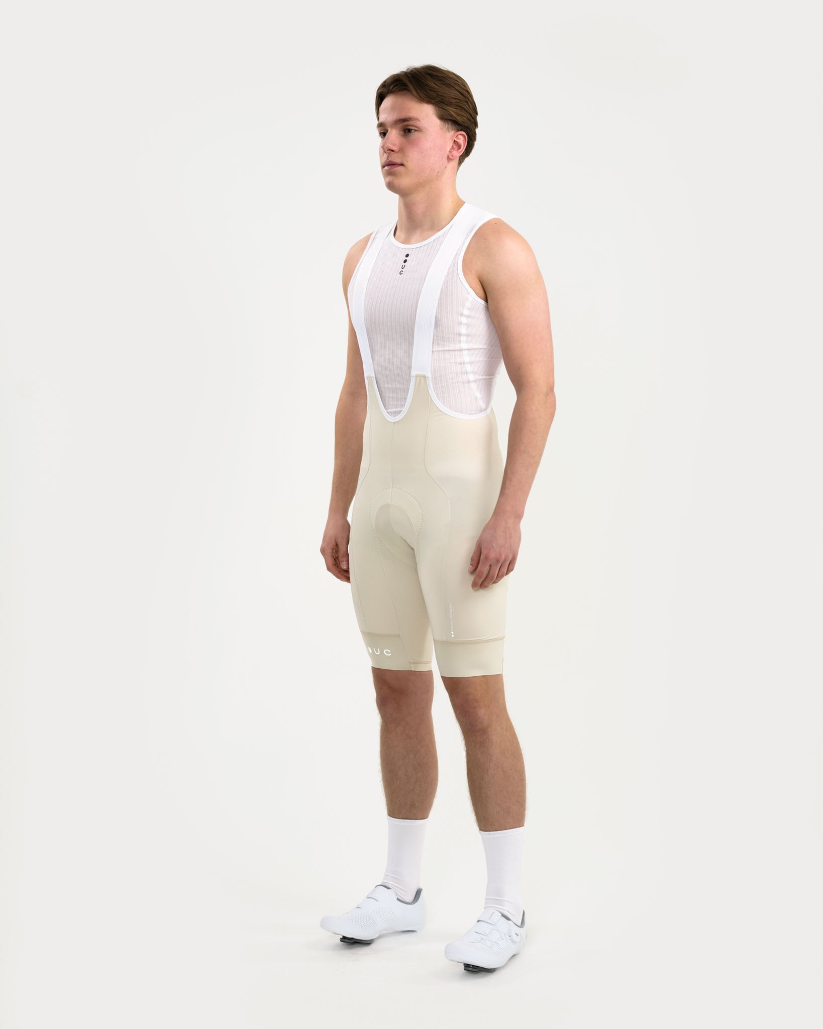 Men's Mono Bib Short 2.0 - Off White
