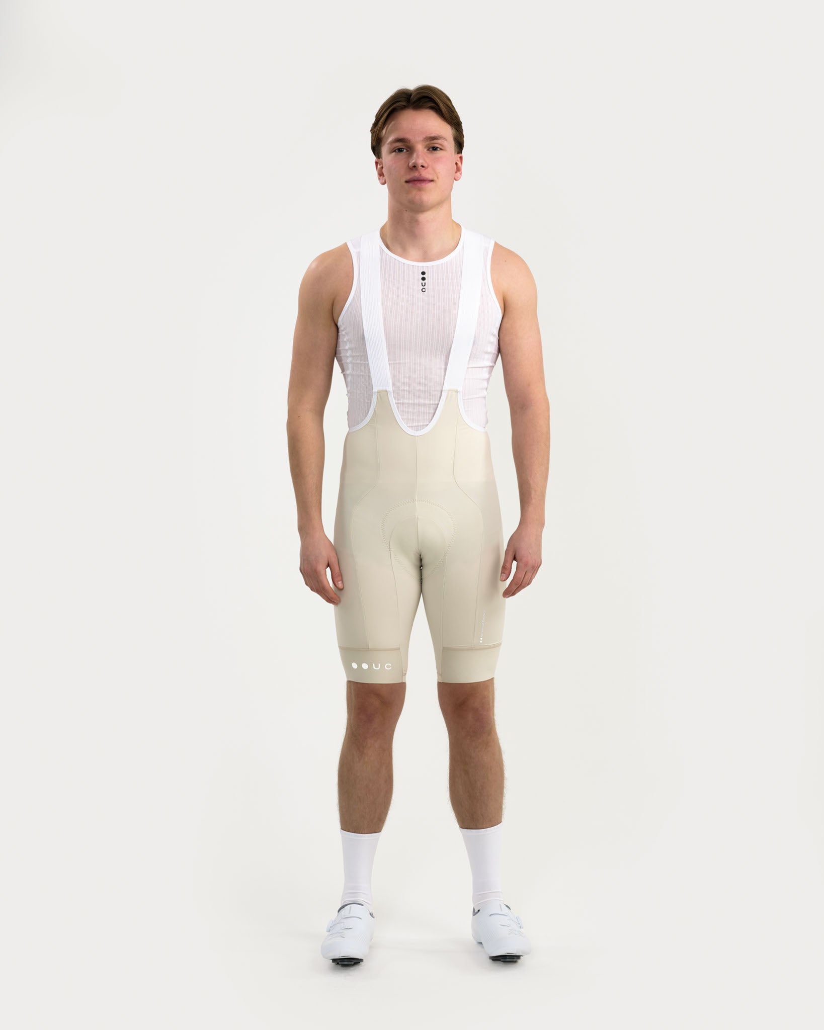 Men's Mono Bib Short 2.0 - Off White