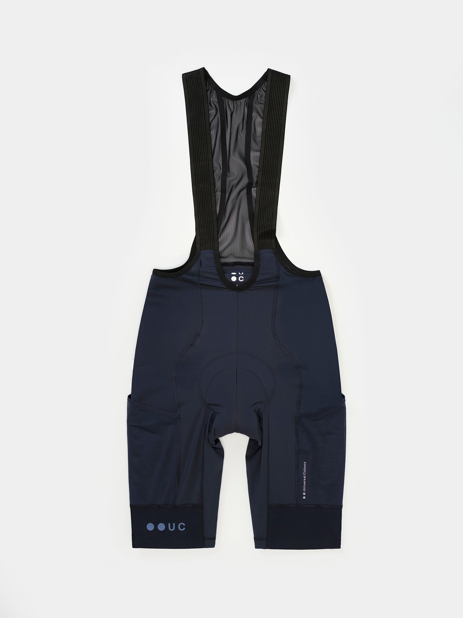 Men's Mono Cargo Bib Shorts - Navy Blue