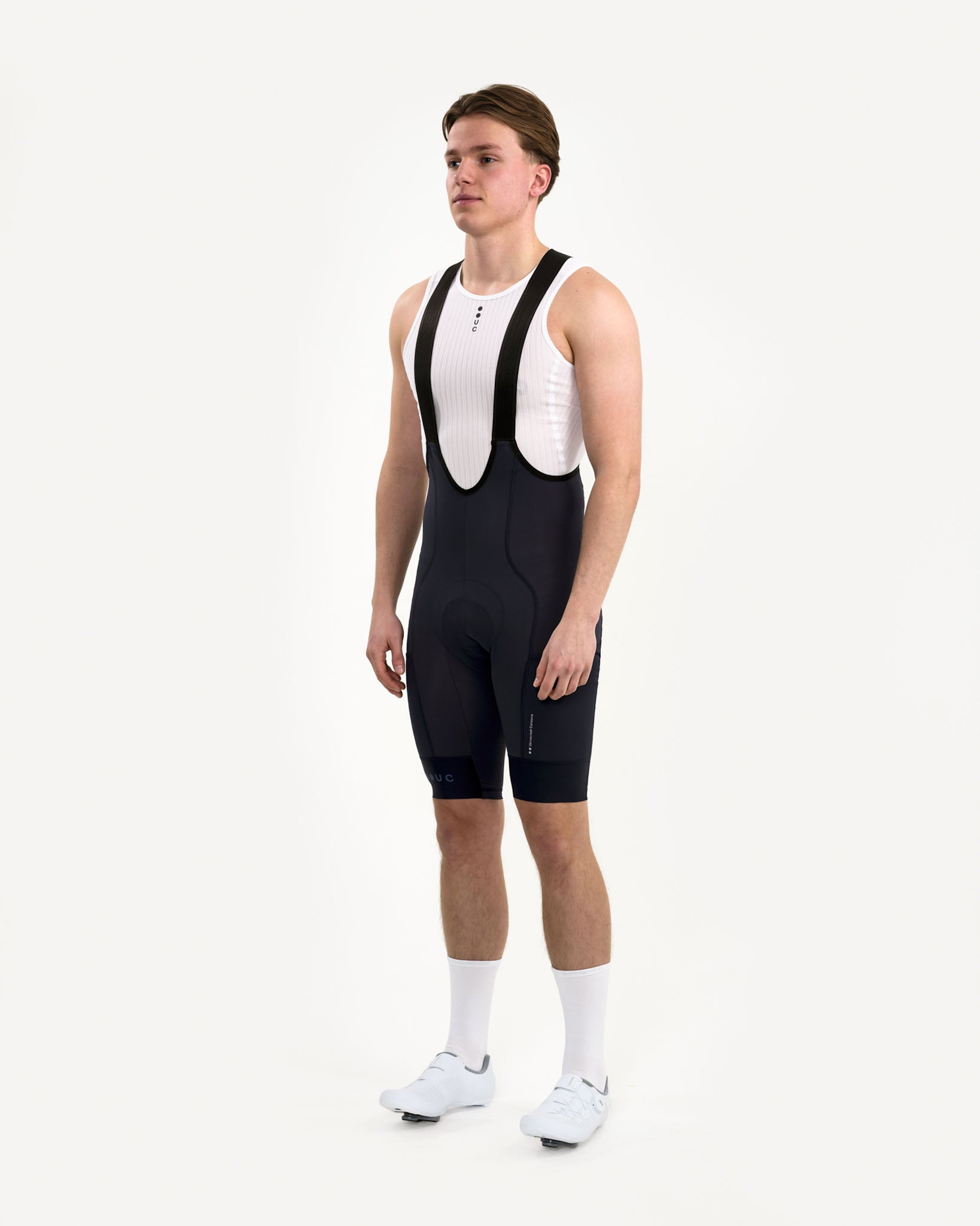 Men's Mono Cargo Bib Shorts - Navy Blue