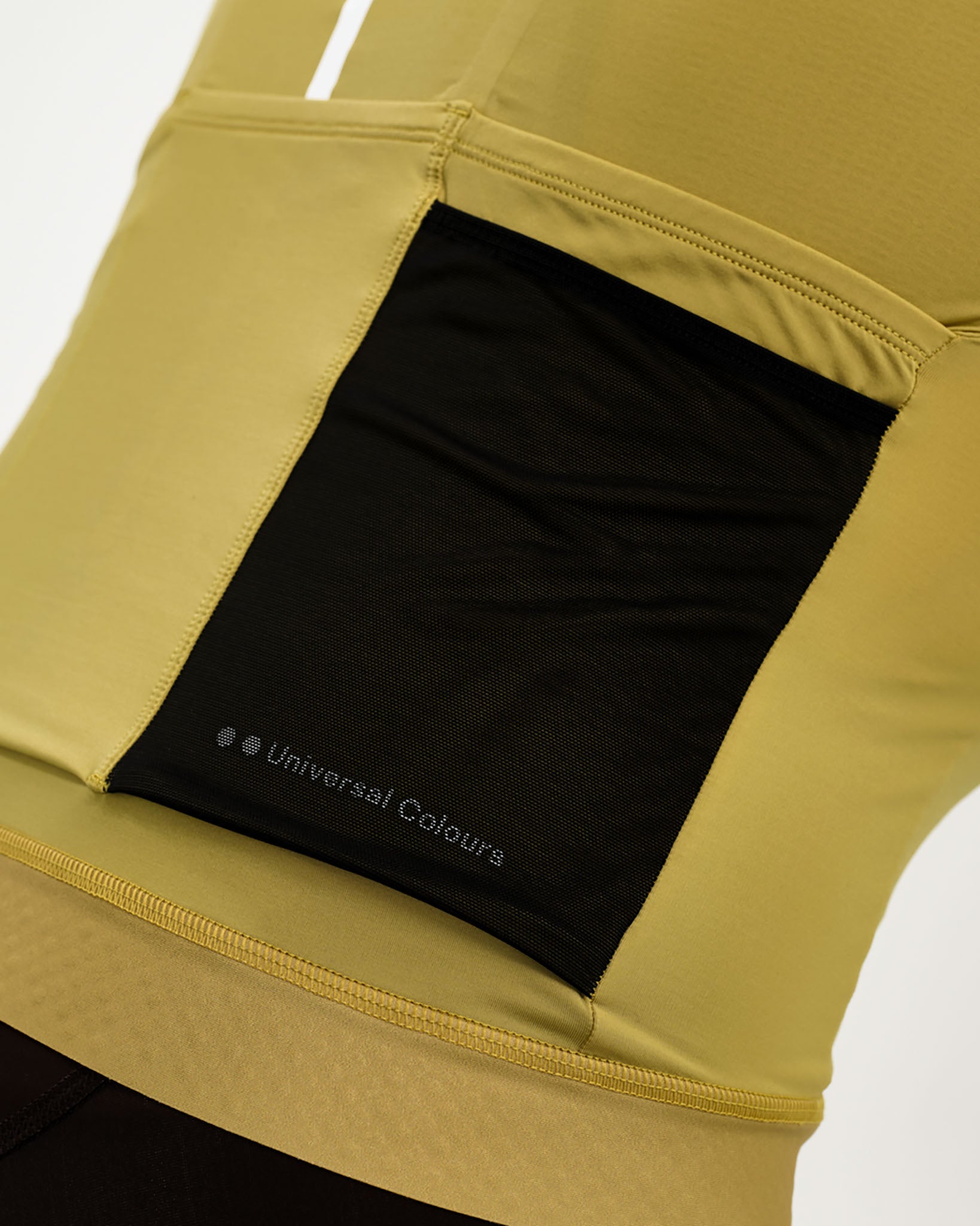 Men's Mono Short Sleeve Jersey - Acidic Yellow