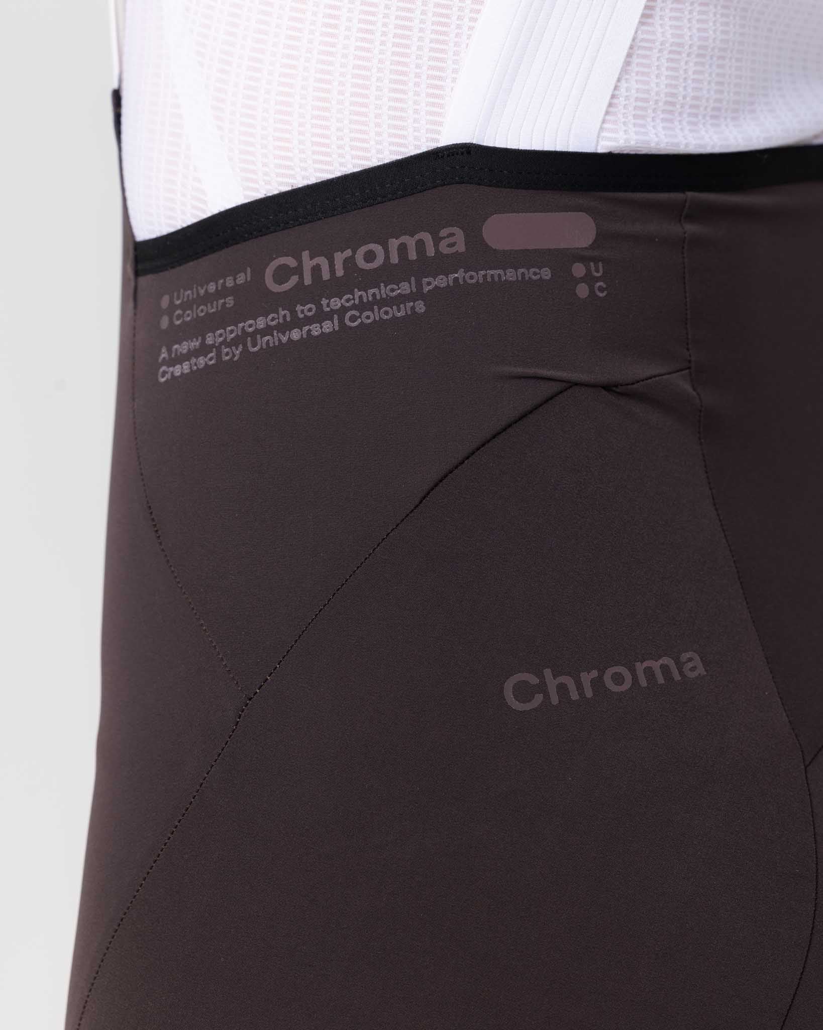 Women's Chroma Bib Short - Heavy Dark Brown