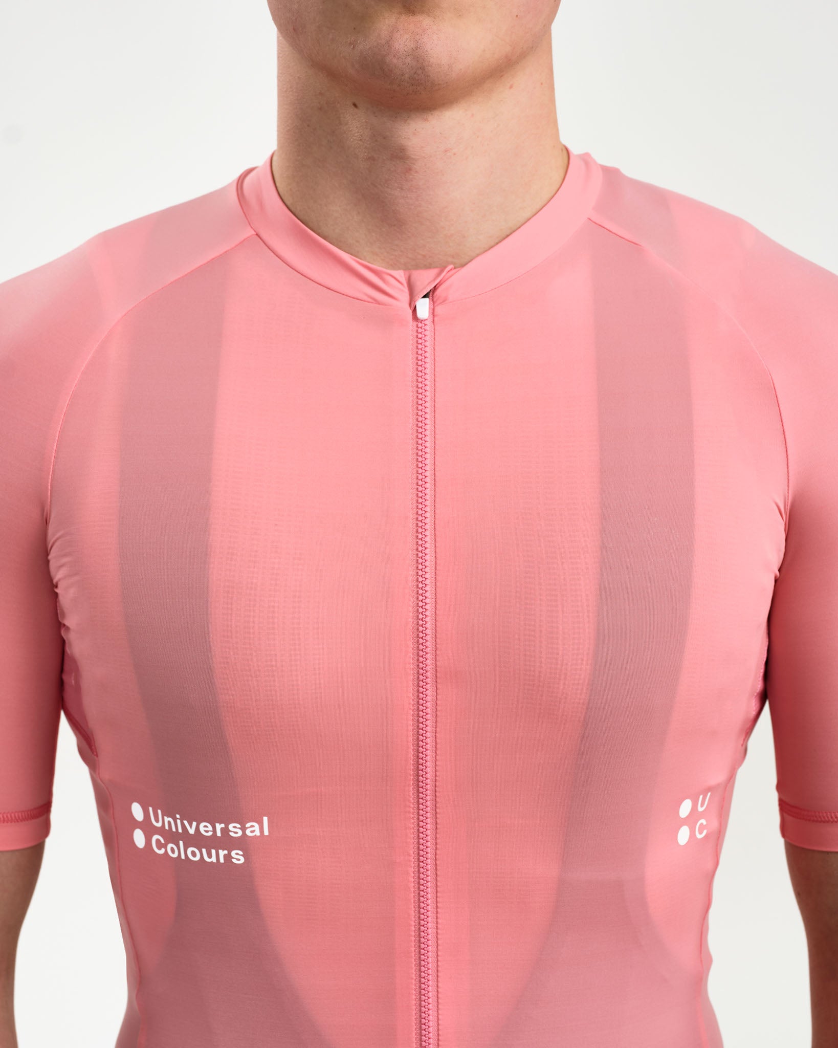 Men's Mono Short Sleeve Jersey - Pink