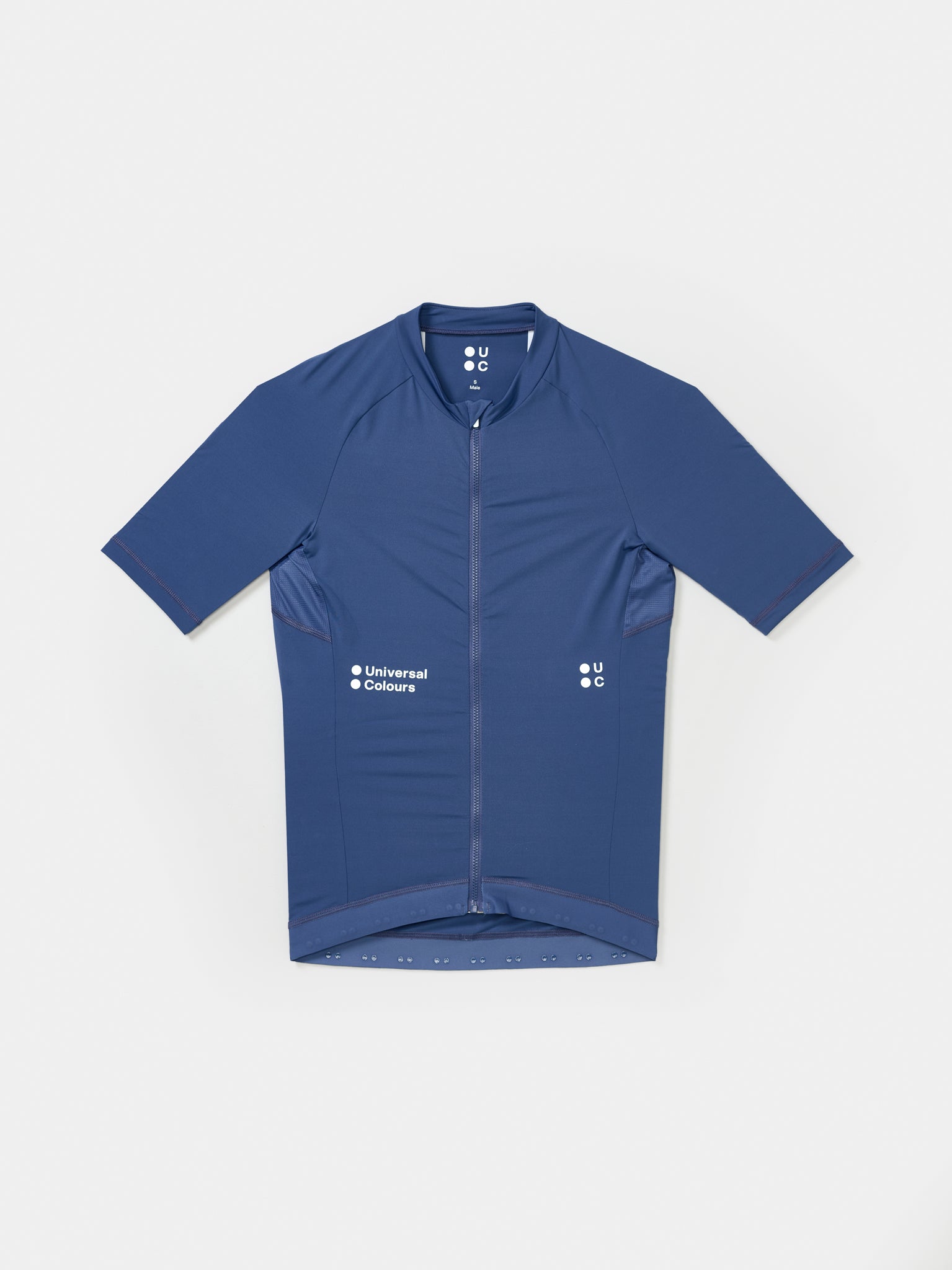 Mono Short Sleeve Jersey - French Blue | Universal Colours