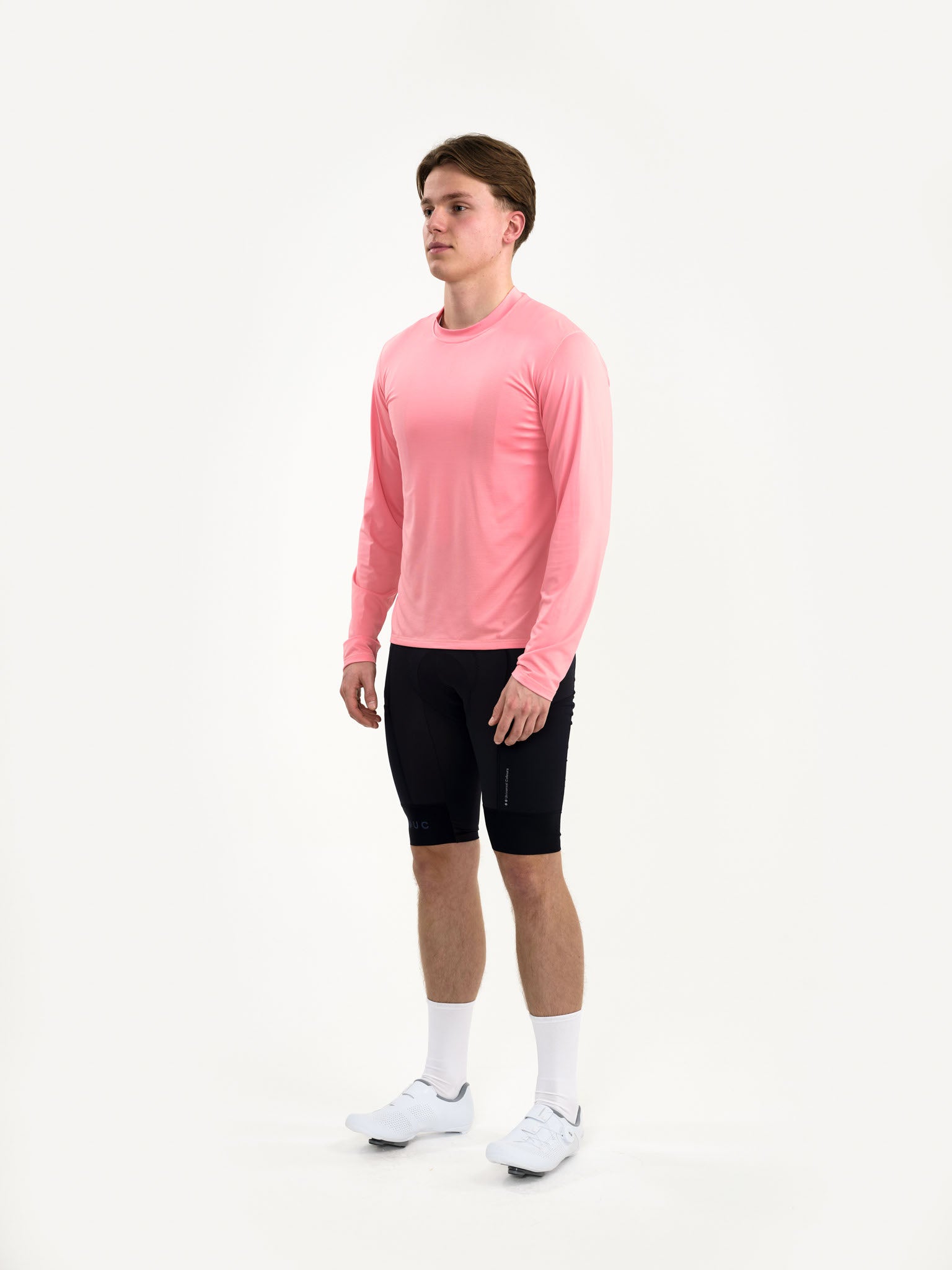 Unisex LS Tech Tee - Washed Pink