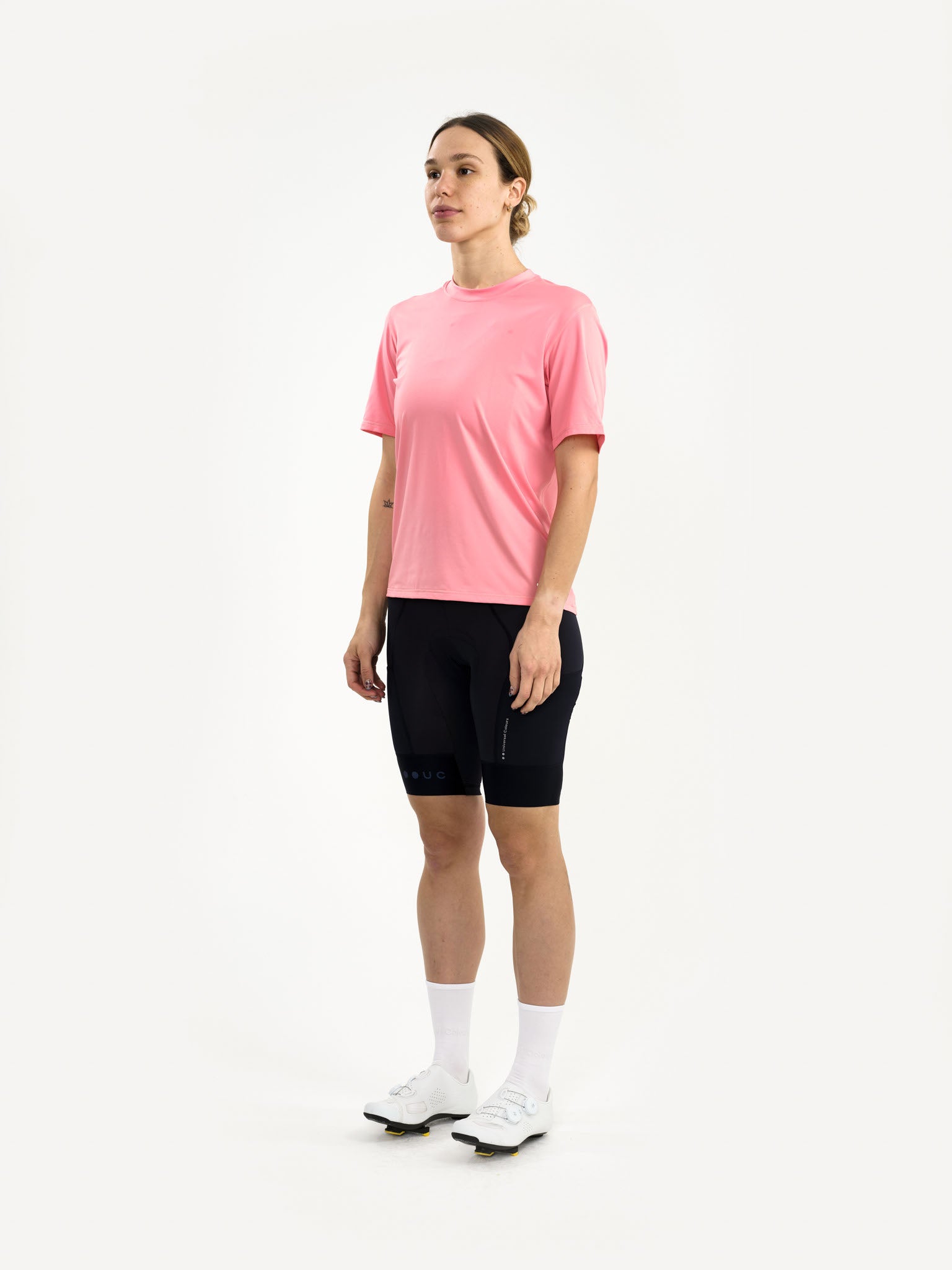 Unisex Tech Tee - Washed Pink