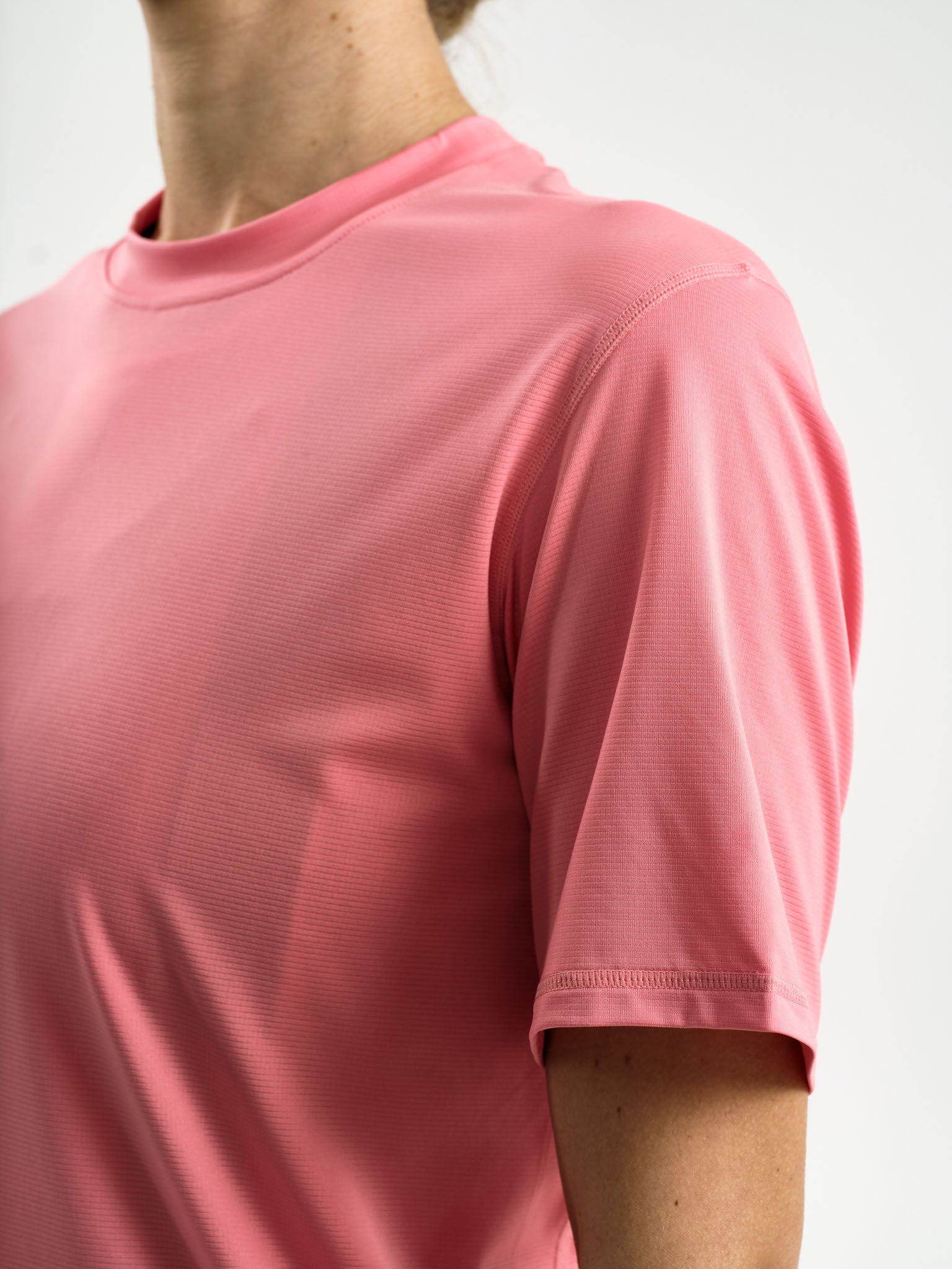 Unisex Tech Tee - Washed Pink