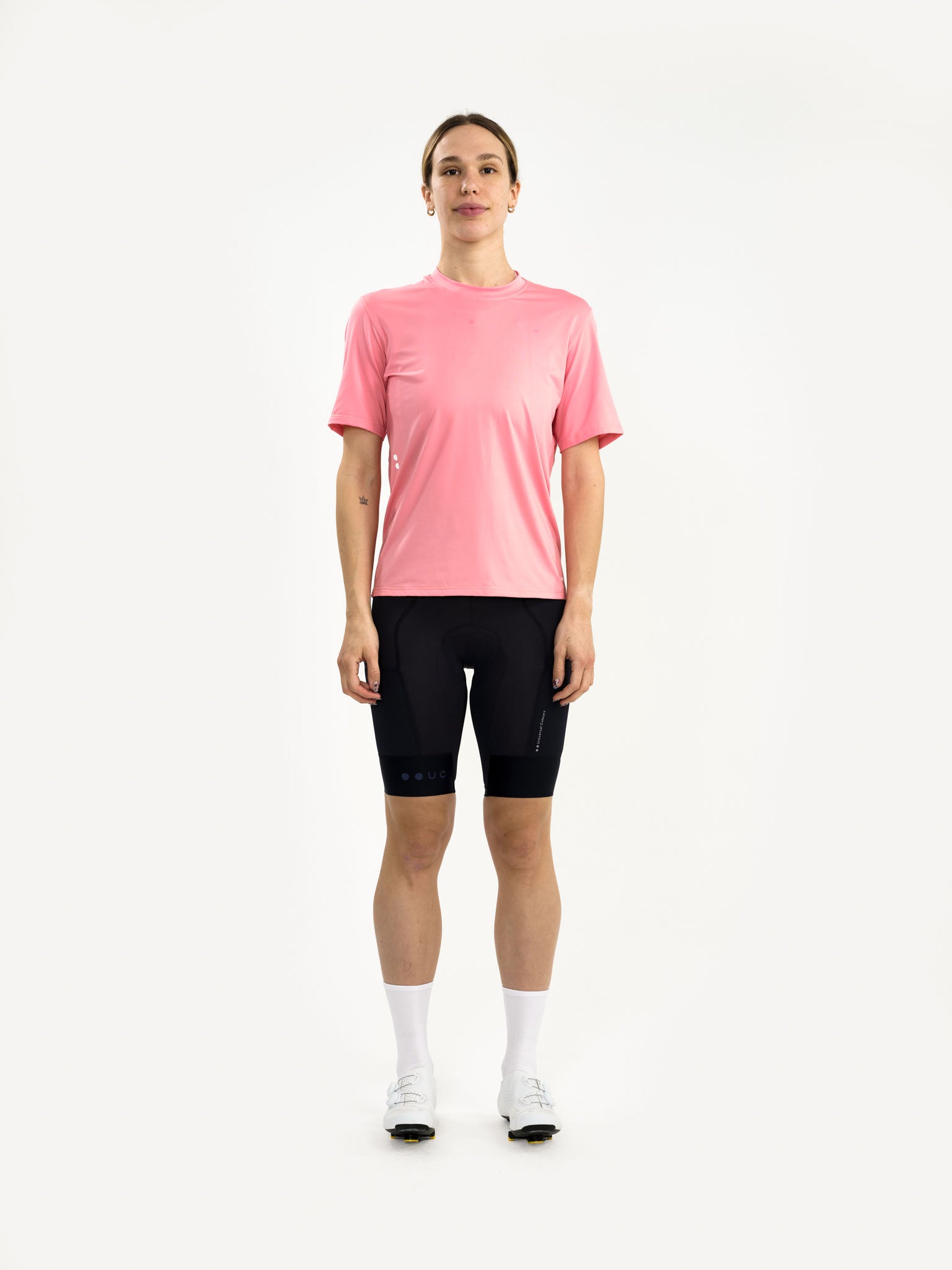Unisex Tech Tee - Washed Pink