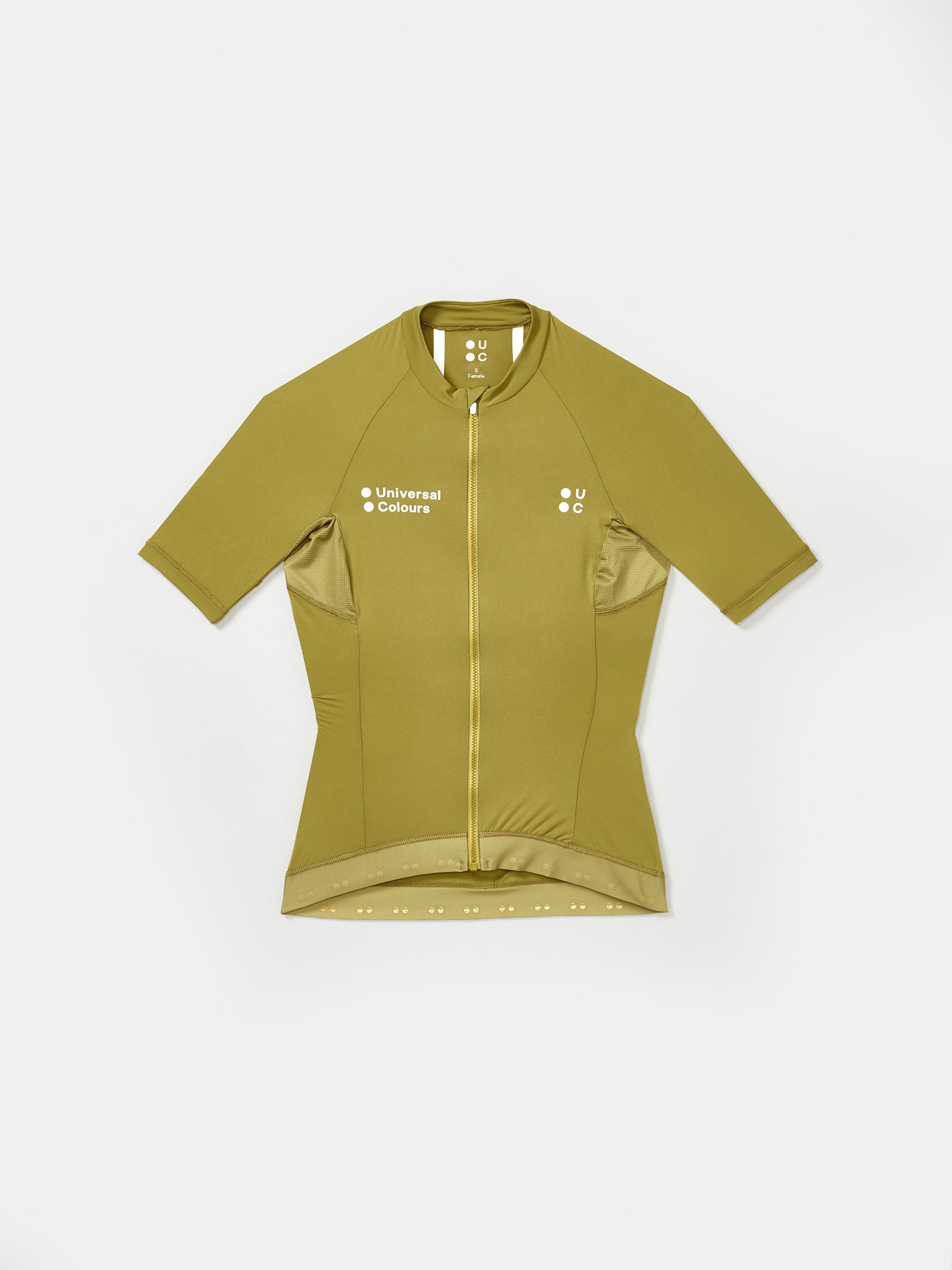 Women's Mono Womens Short Sleeve Jersey - Acidic Yellow