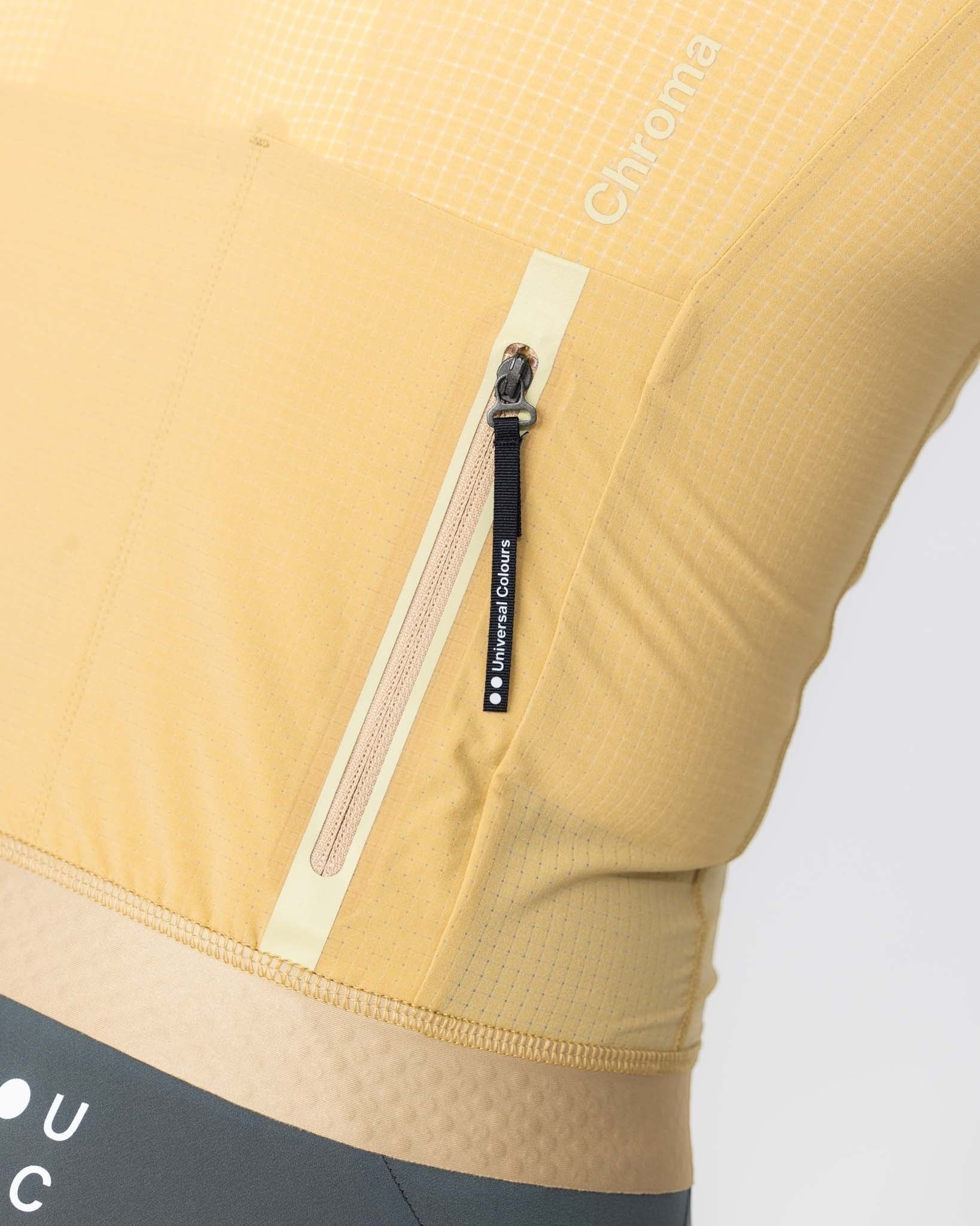 Men's Chroma Light Short Sleeve Jersey - Sand Brown - Image 3