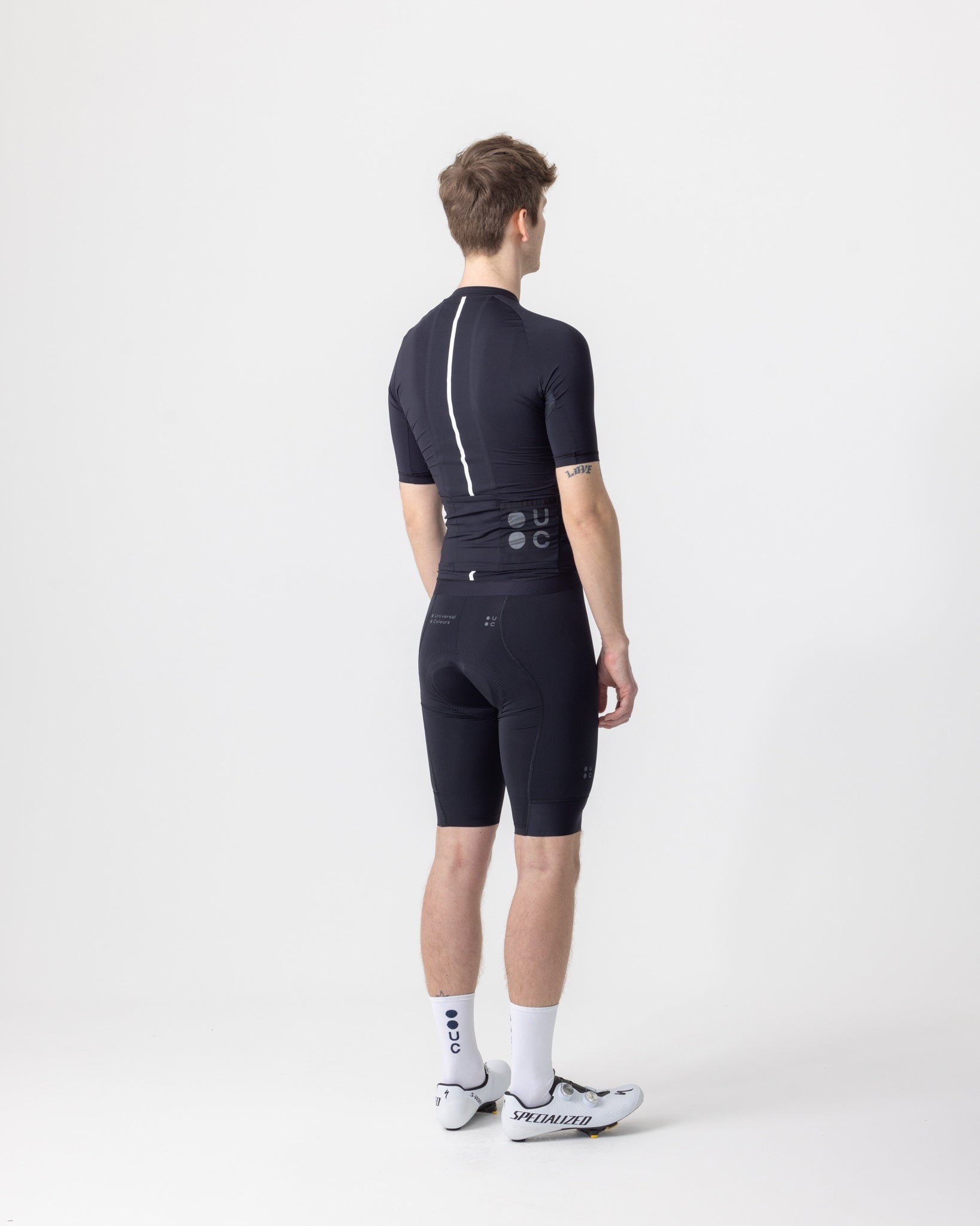 Men's Mono Short Sleeve Jersey - Black - Image 3