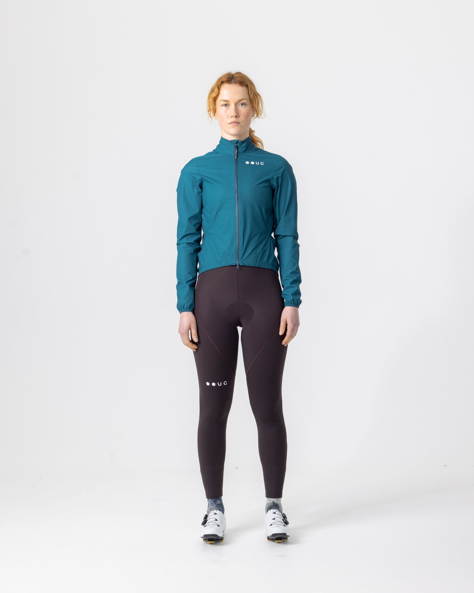 Women's Mono Rain Jacket - Midnight Teal - Image 2