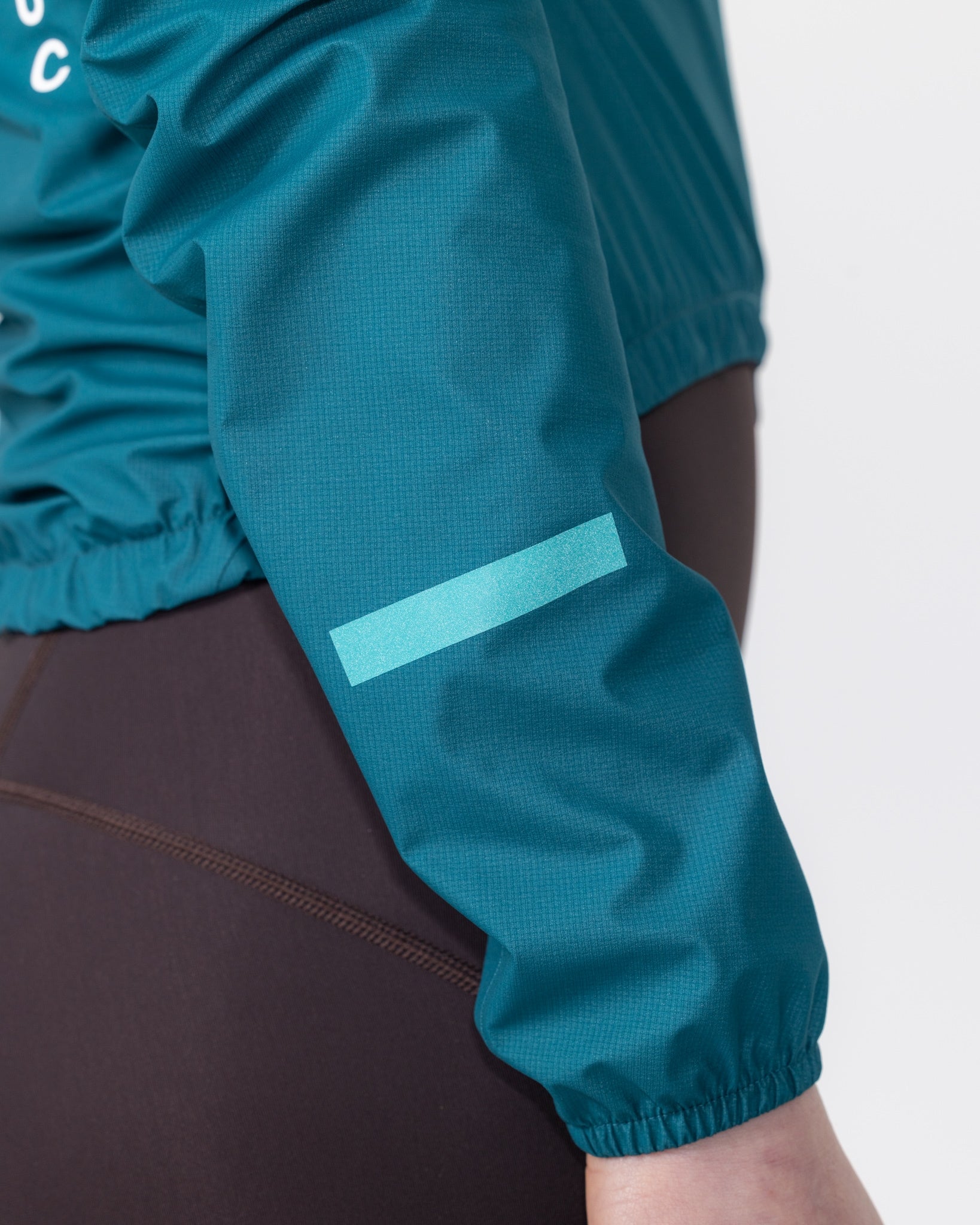 Women's Mono Rain Jacket - Midnight Teal - Image 6