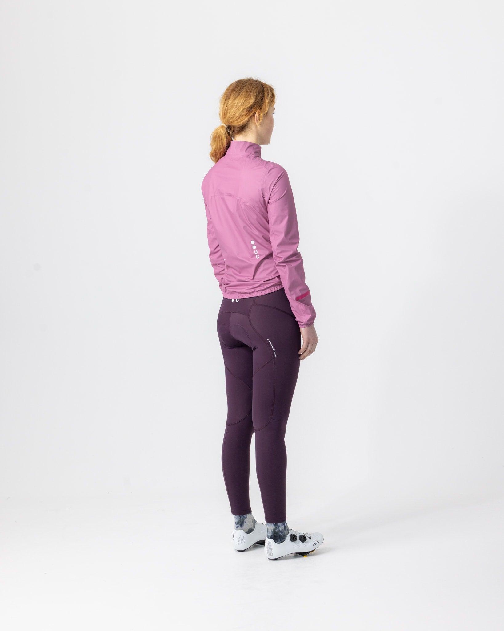 Women's Mono Rain Jacket - Soft Pink - Image 3