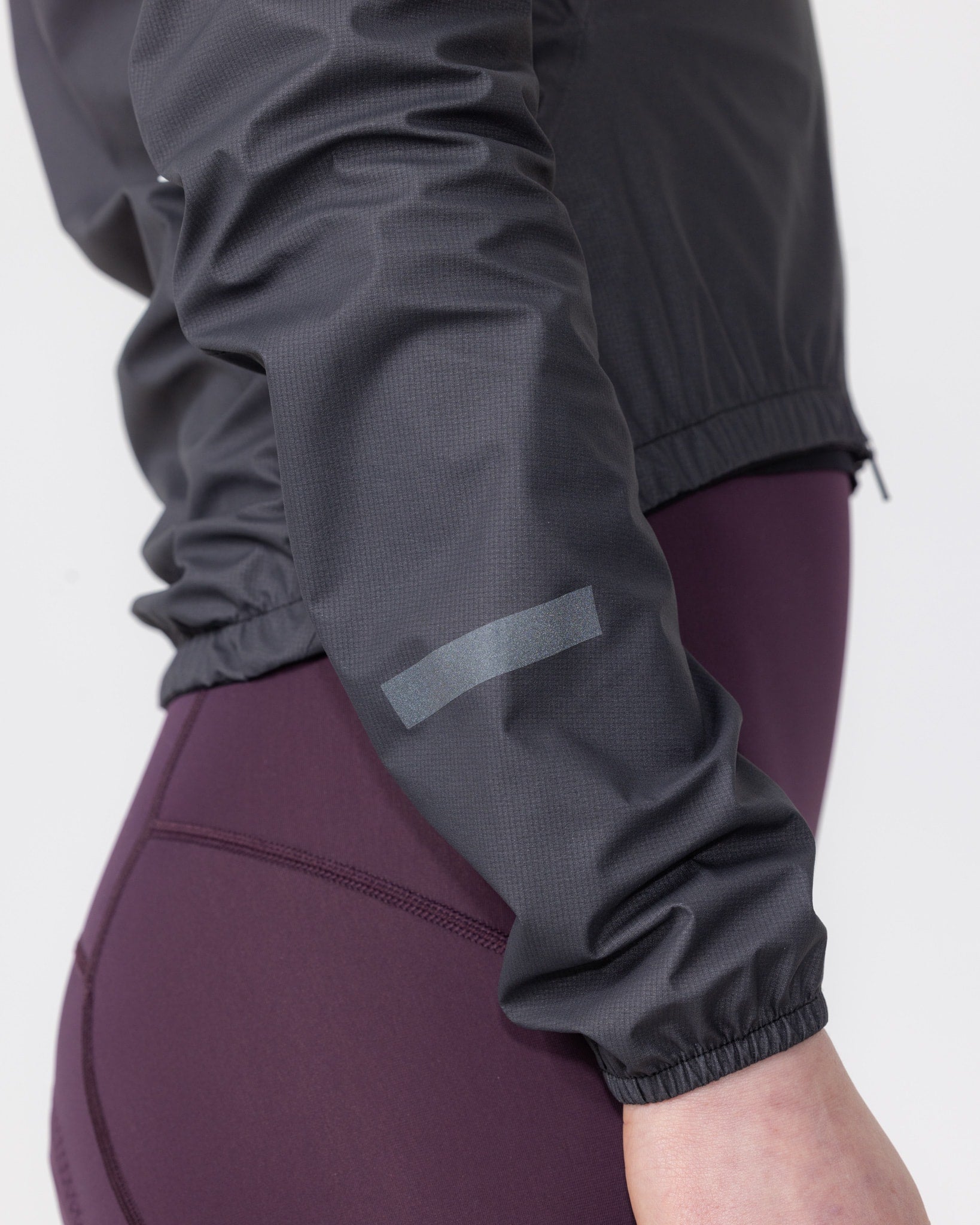 Women's Mono Rain Jacket - Black - Image 6