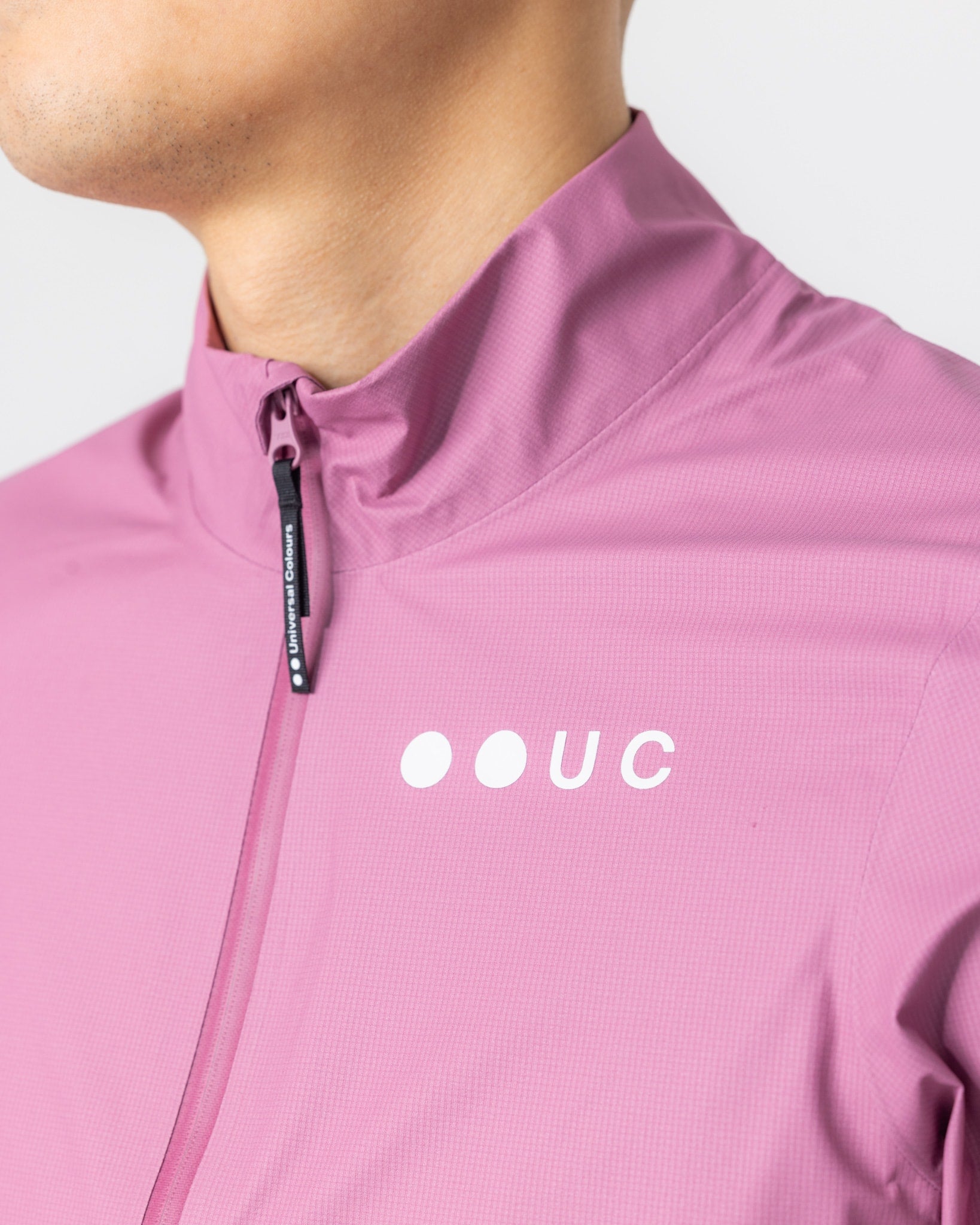 Men's Mono Rain Jacket - Soft Pink - Image 4