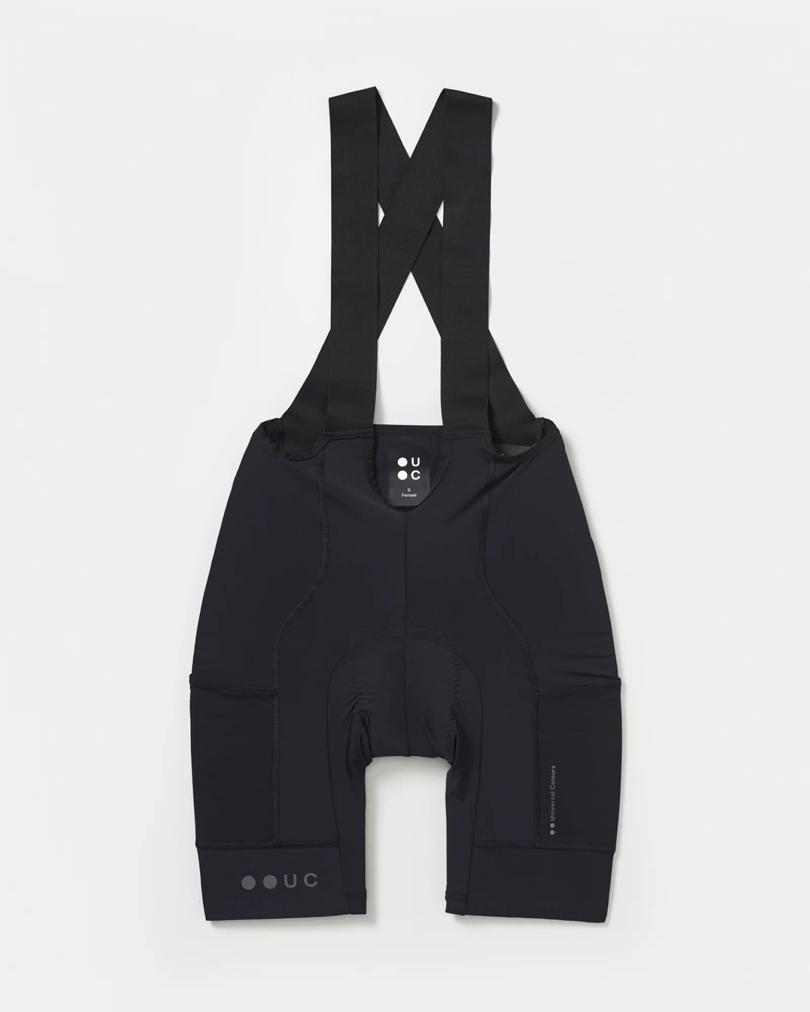 Women's Mono Cargo Bib Short - black - Image 1