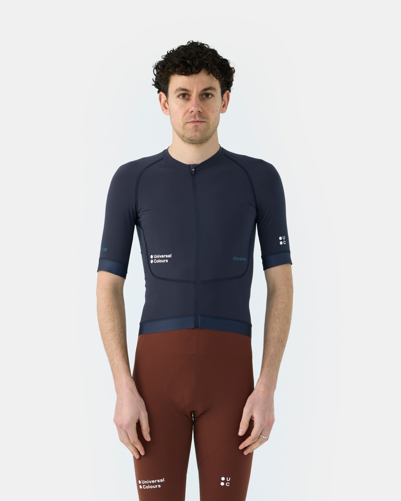 Men's Chroma Short Sleeve Jersey - Midnight Blue - Image 2