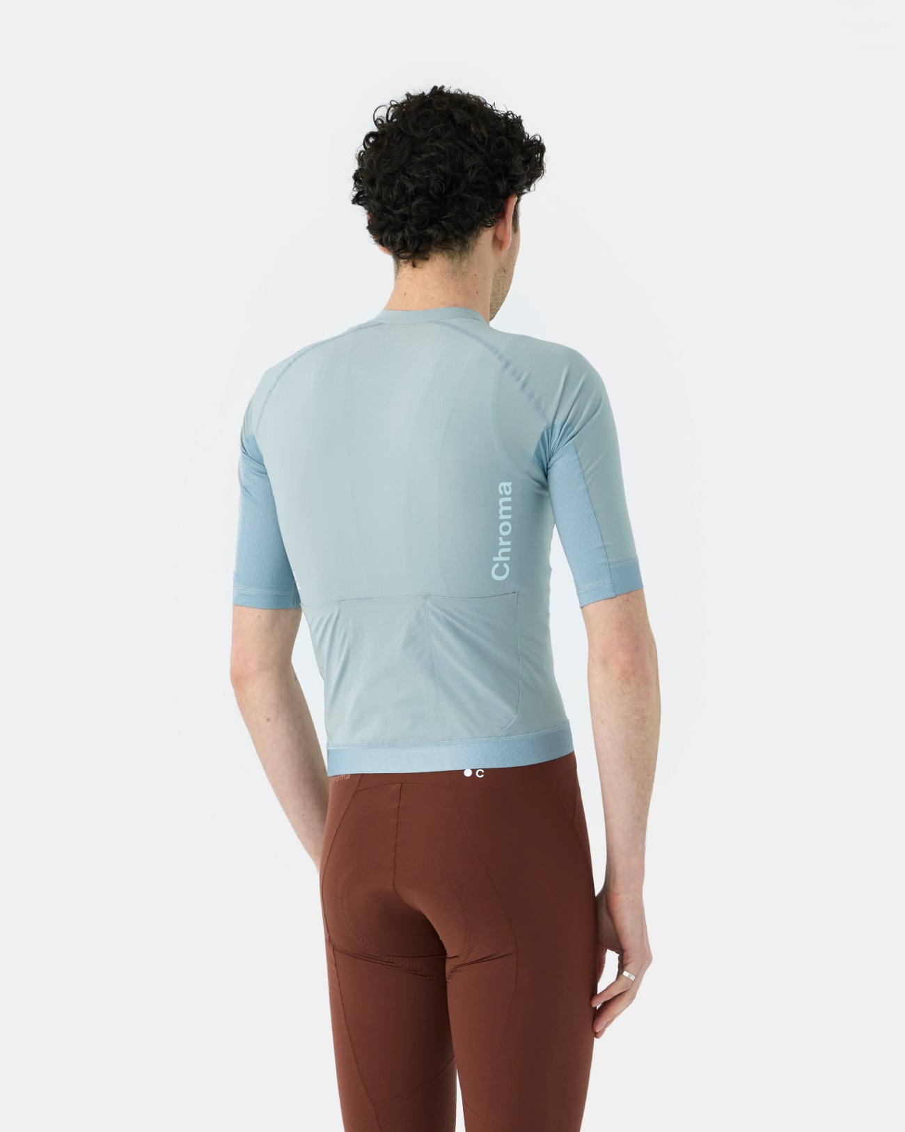 Men's Chroma Short Sleeve Jersey - Sky Blue - Image 3