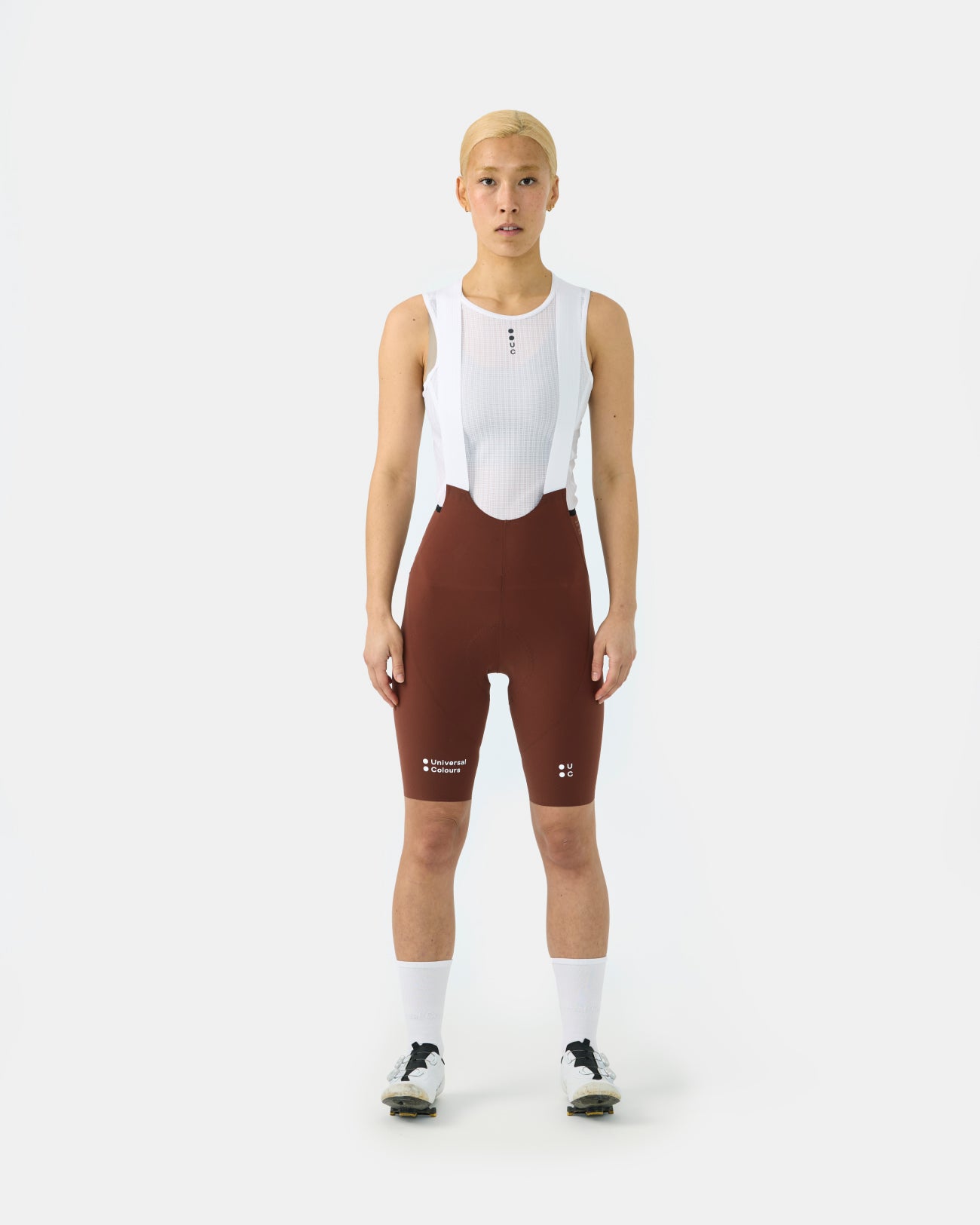 Women's Chroma Bib Short - Brick Red - Image 2