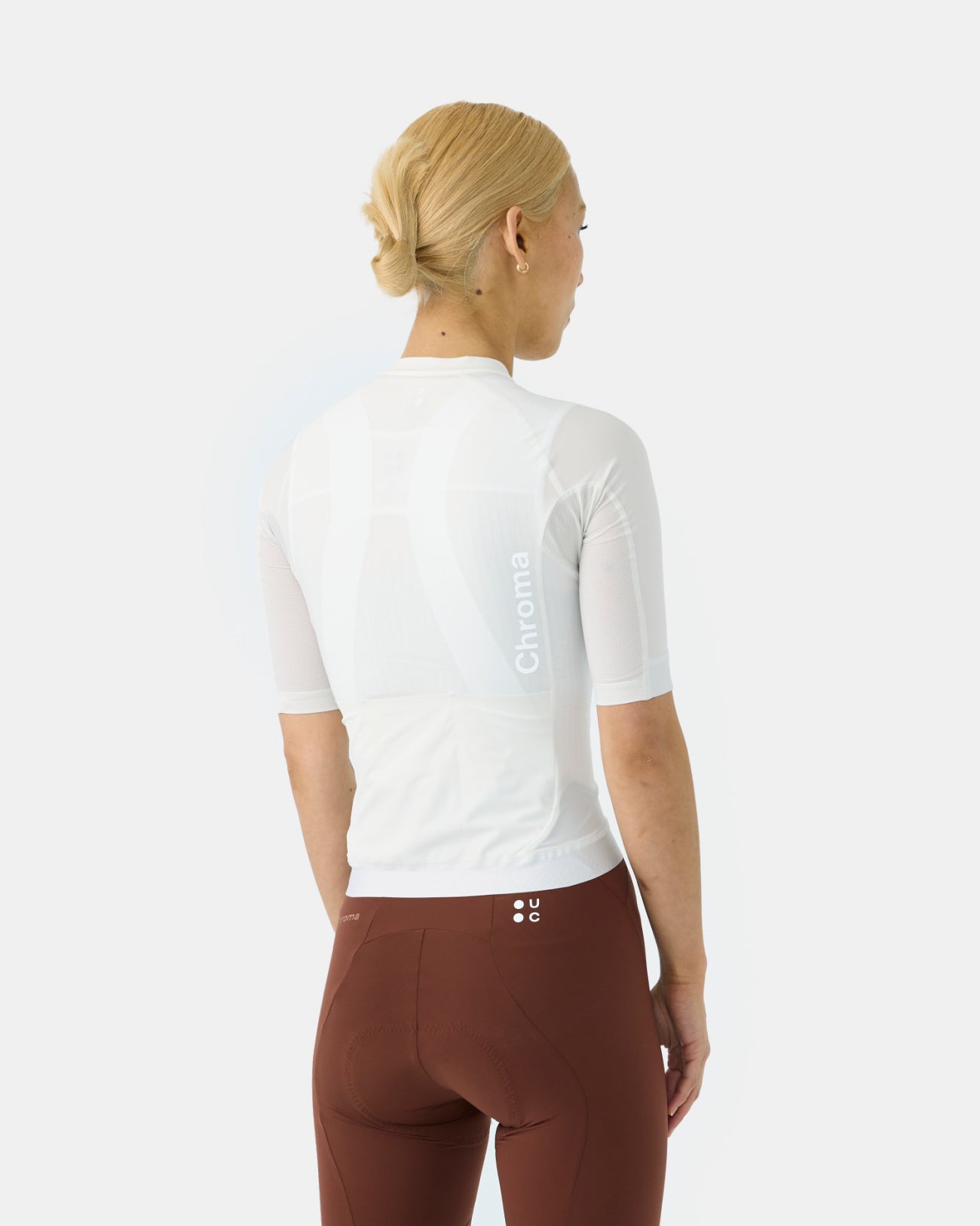 Women's Chroma Short Sleeve Jersey - Off White - Image 3
