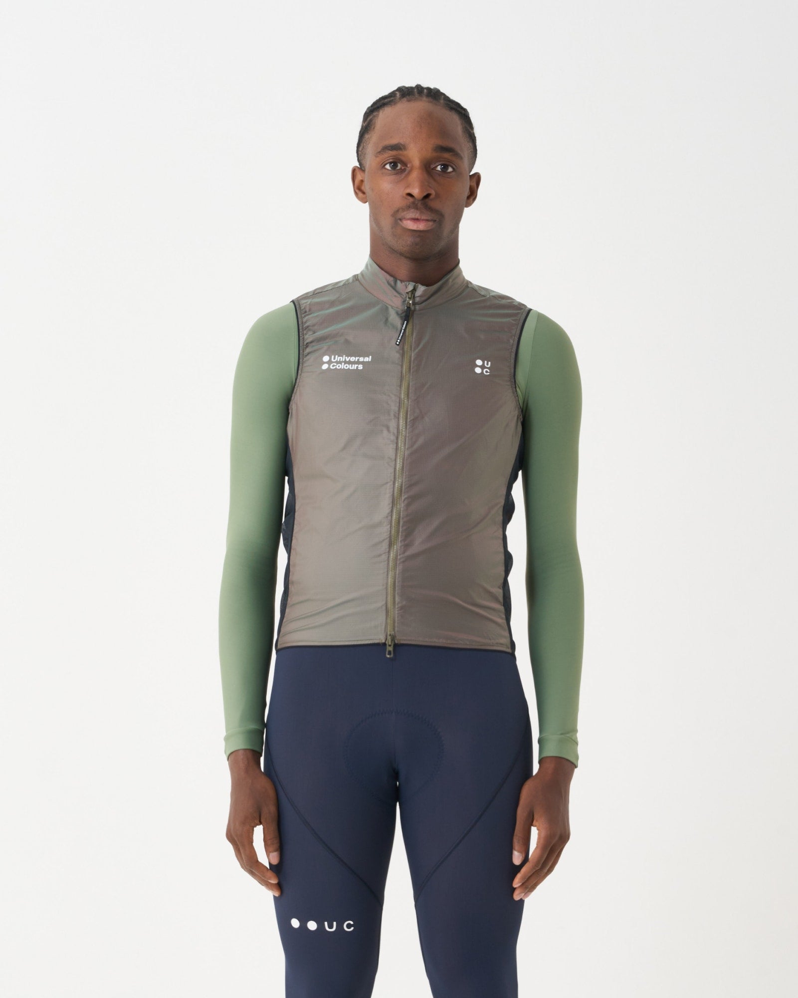 Unisex Spectrum Gilet 2.0 - Iridescent Green
