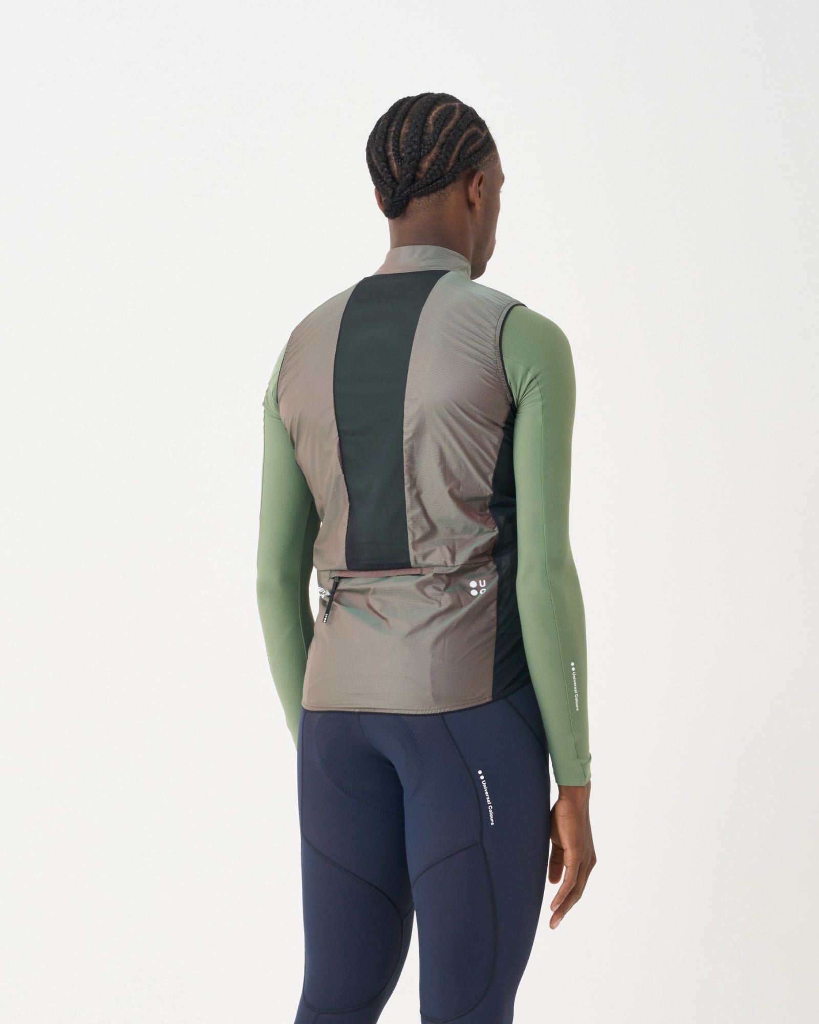 Unisex Spectrum Gilet 2.0 - Iridescent Green