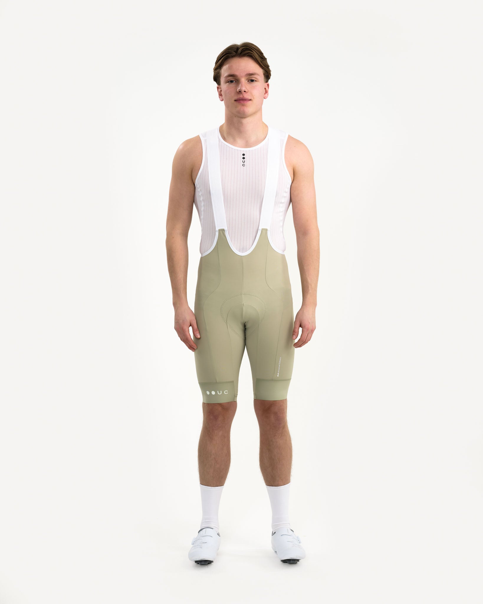 Men's Mono Bib Short 2.0 - Green Tea