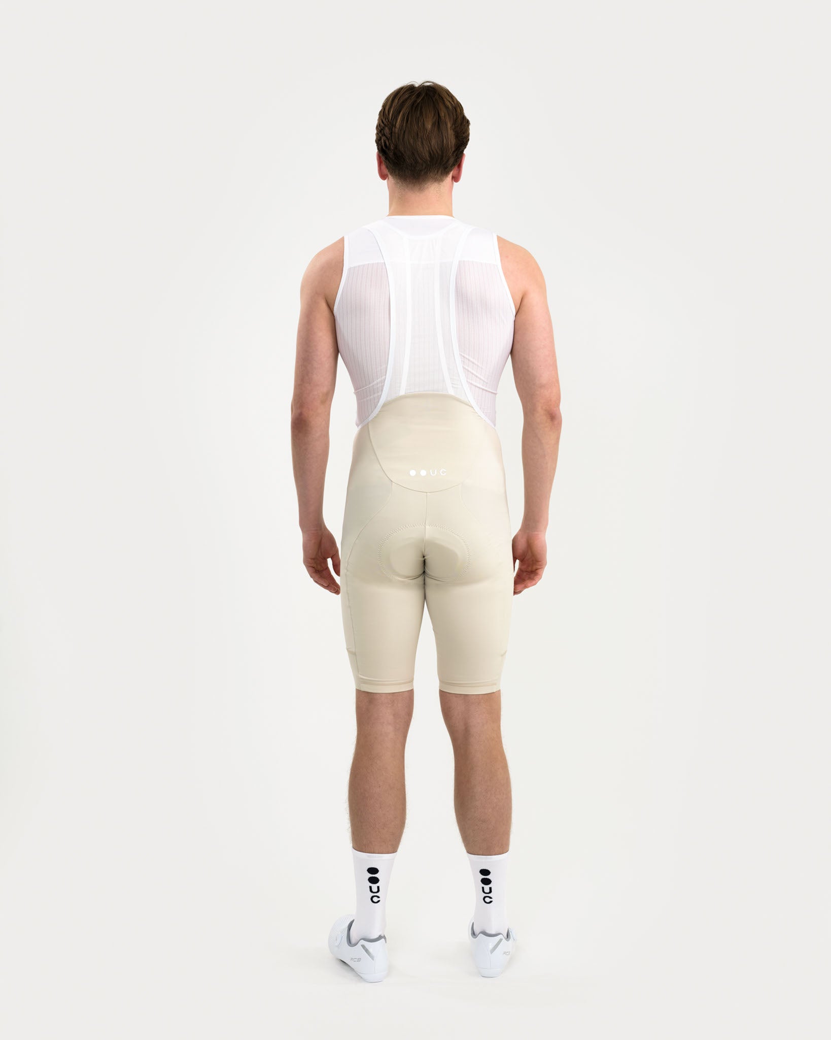 Men's Mono Bib Short 2.0 - Off White