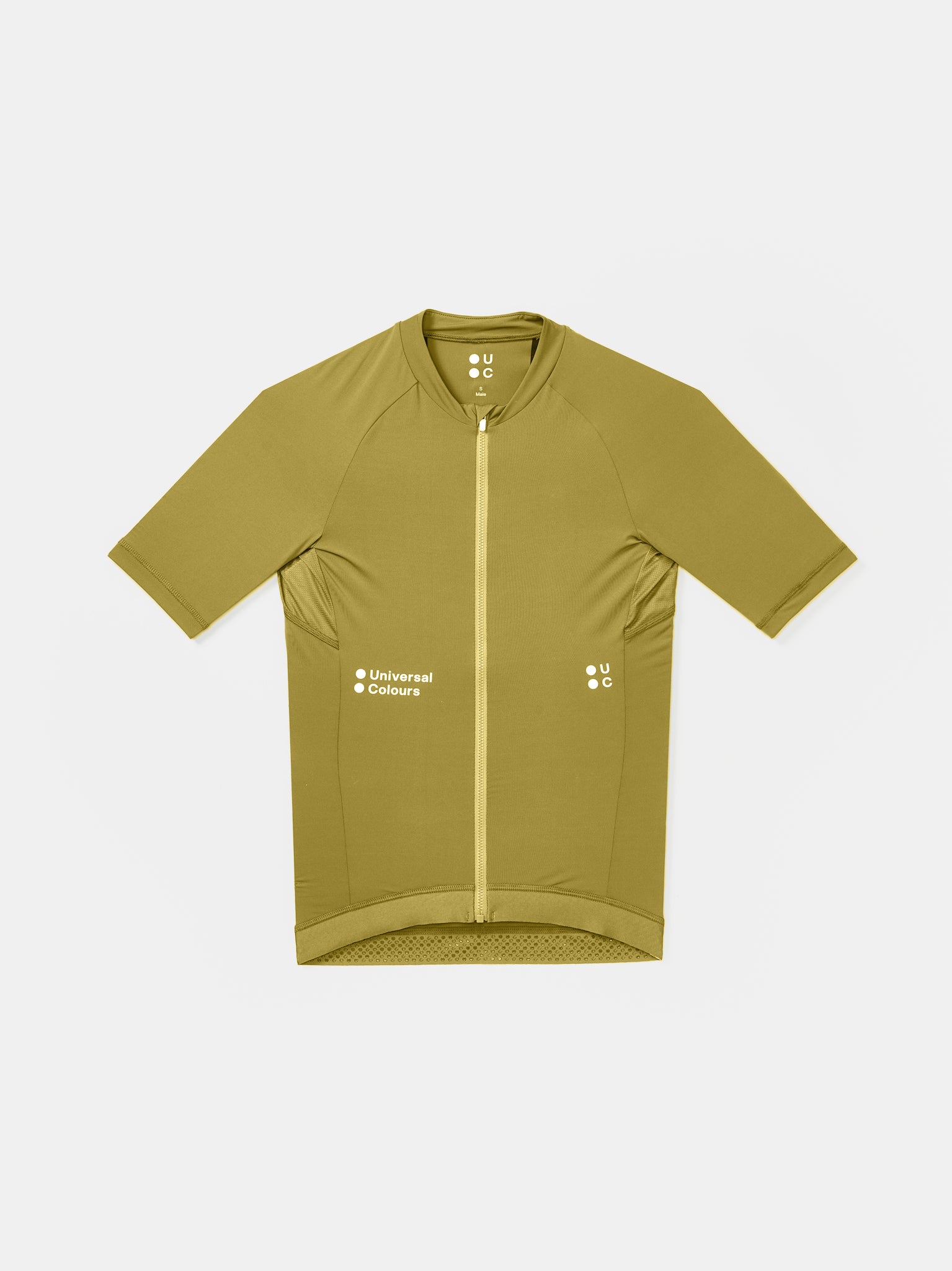 Men's Mono Short Sleeve Jersey - Acidic Yellow