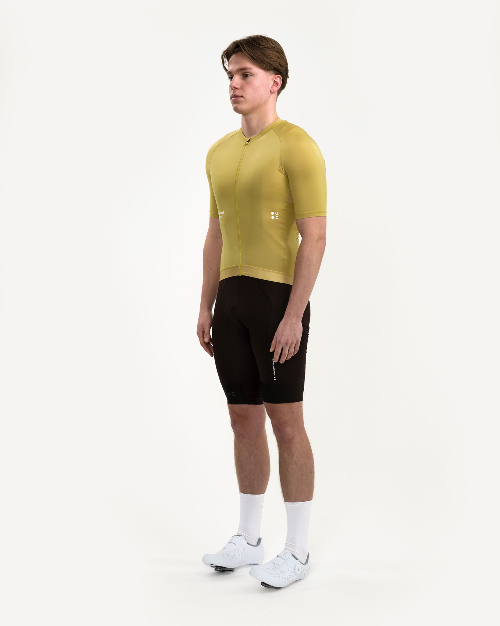 Men's Mono Short Sleeve Jersey - Acidic Yellow