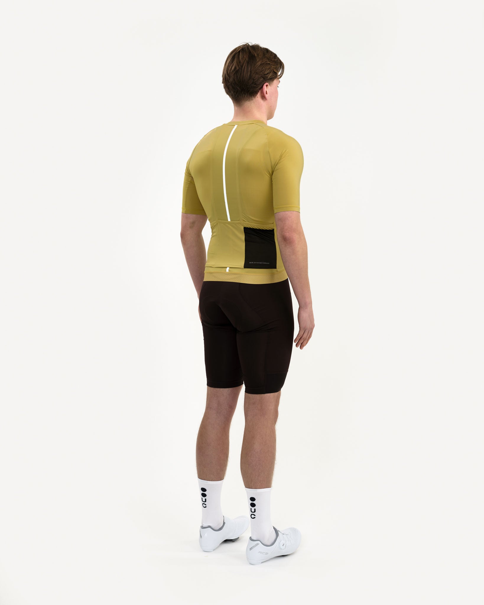 Men's Mono Short Sleeve Jersey - Acidic Yellow