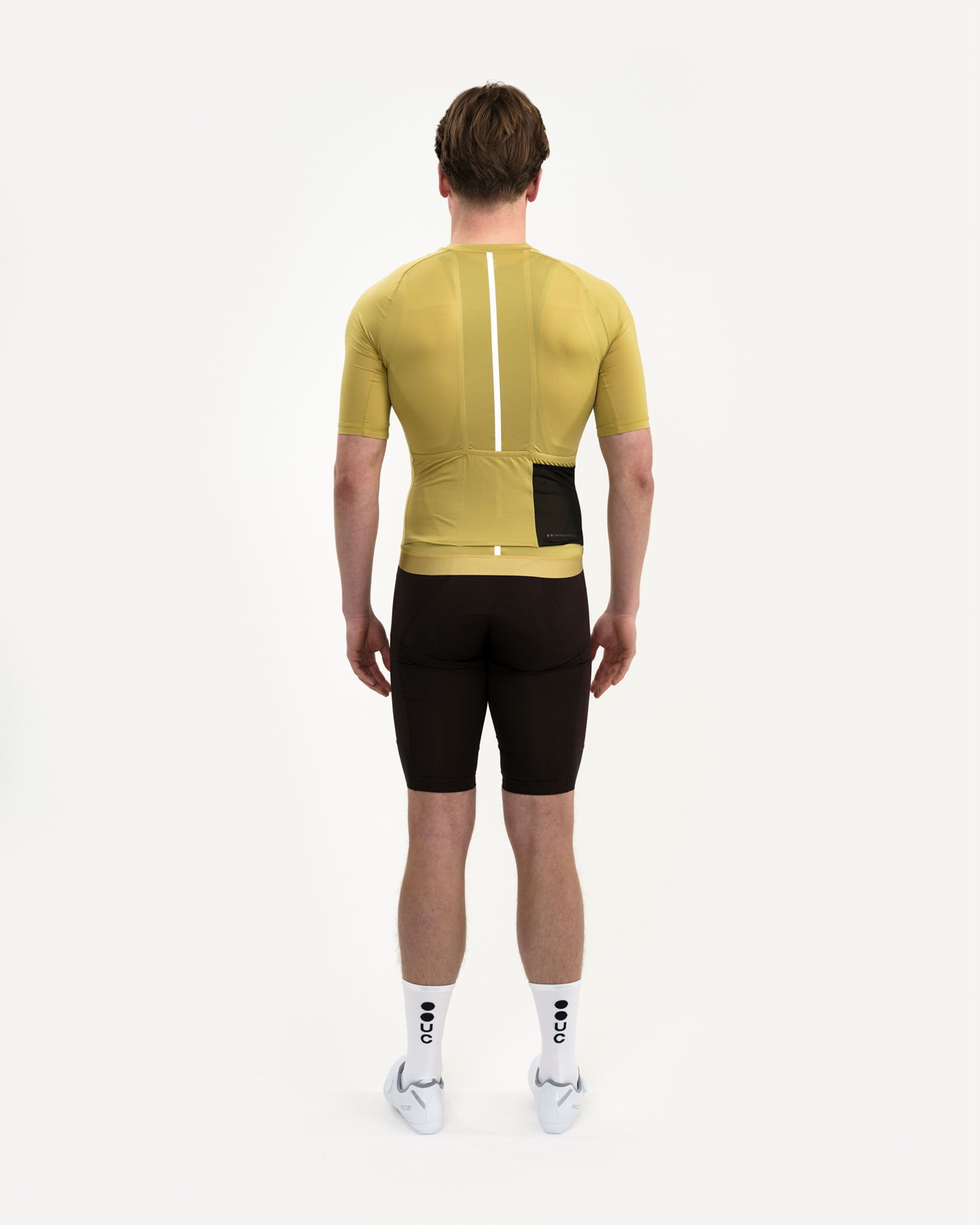 Men's Mono Short Sleeve Jersey - Acidic Yellow