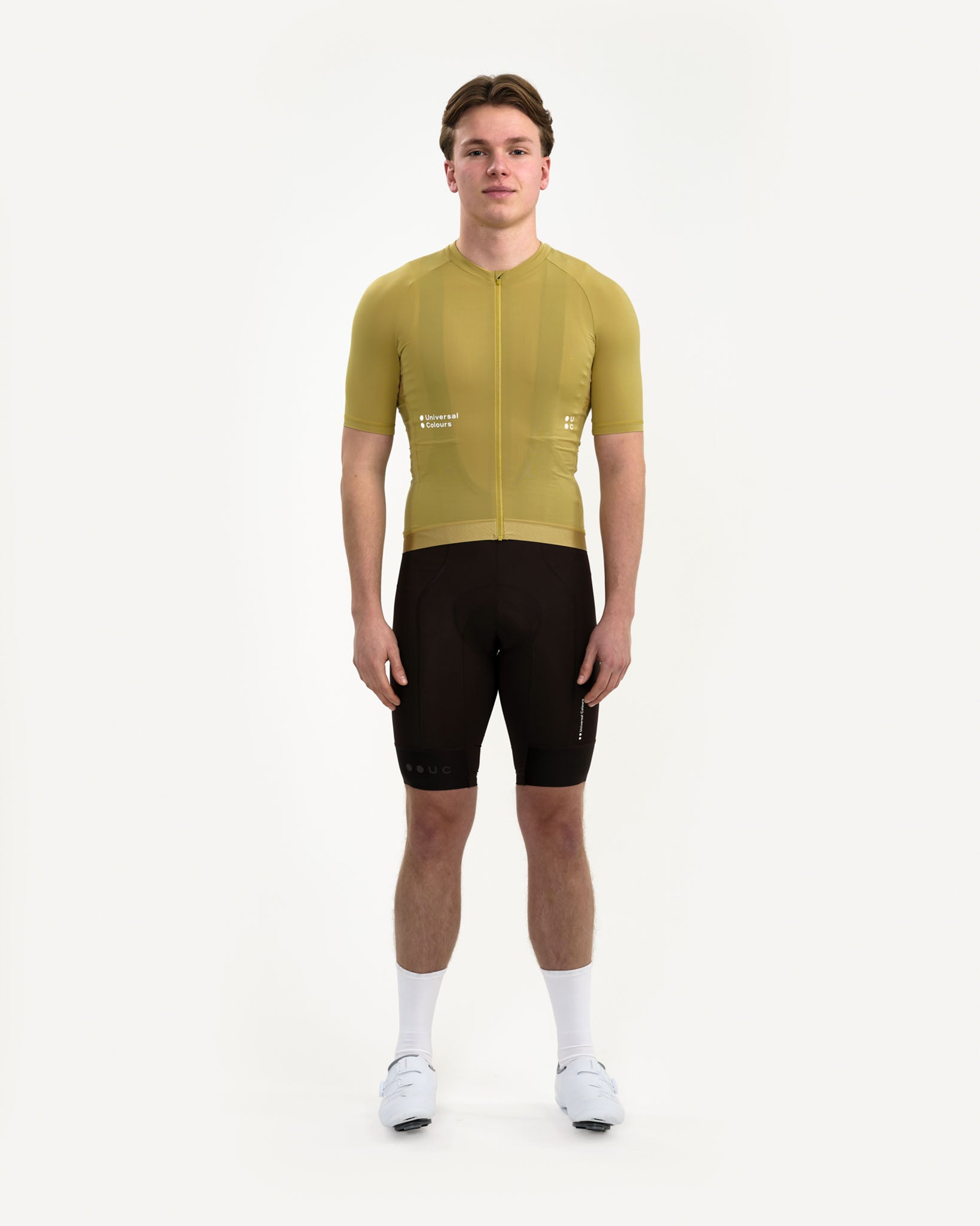 Men's Mono Short Sleeve Jersey - Acidic Yellow