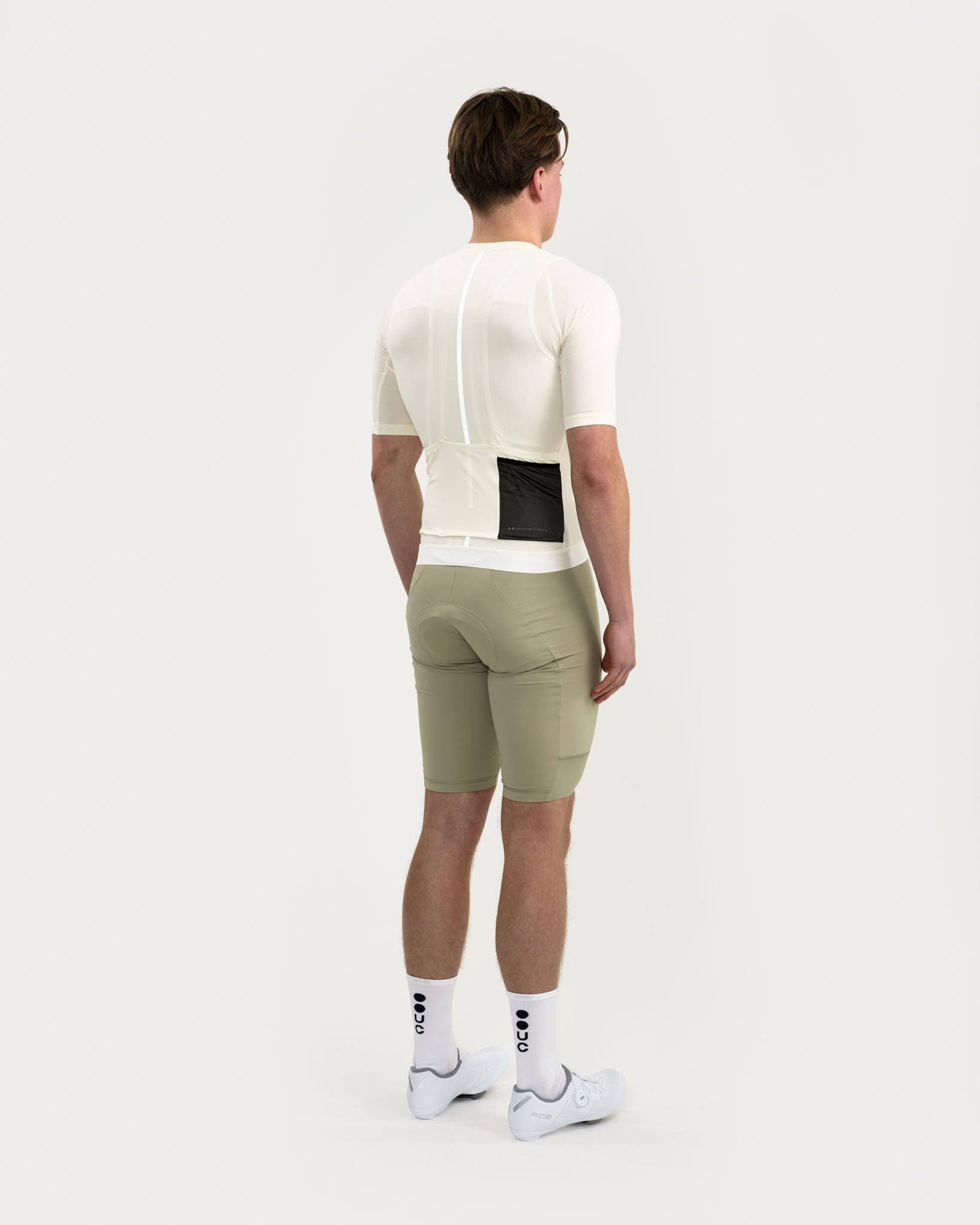 Men's Mono Short Sleeve Jersey - Tampered White