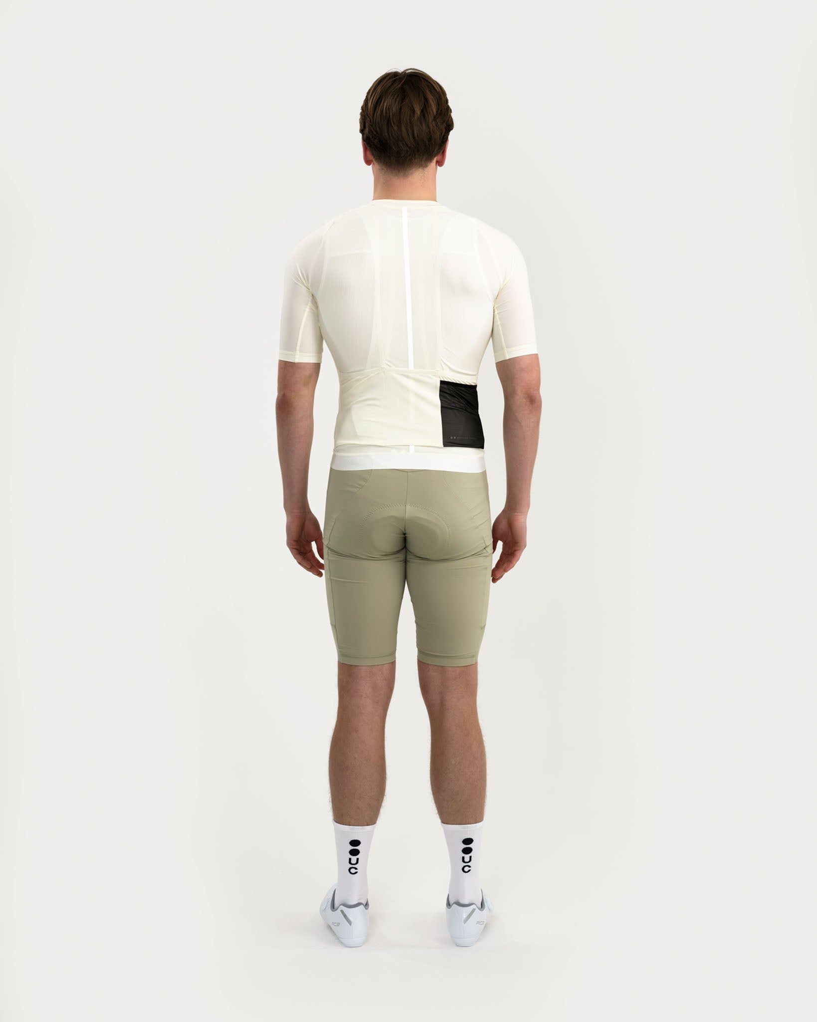 Men's Mono Short Sleeve Jersey - Tampered White