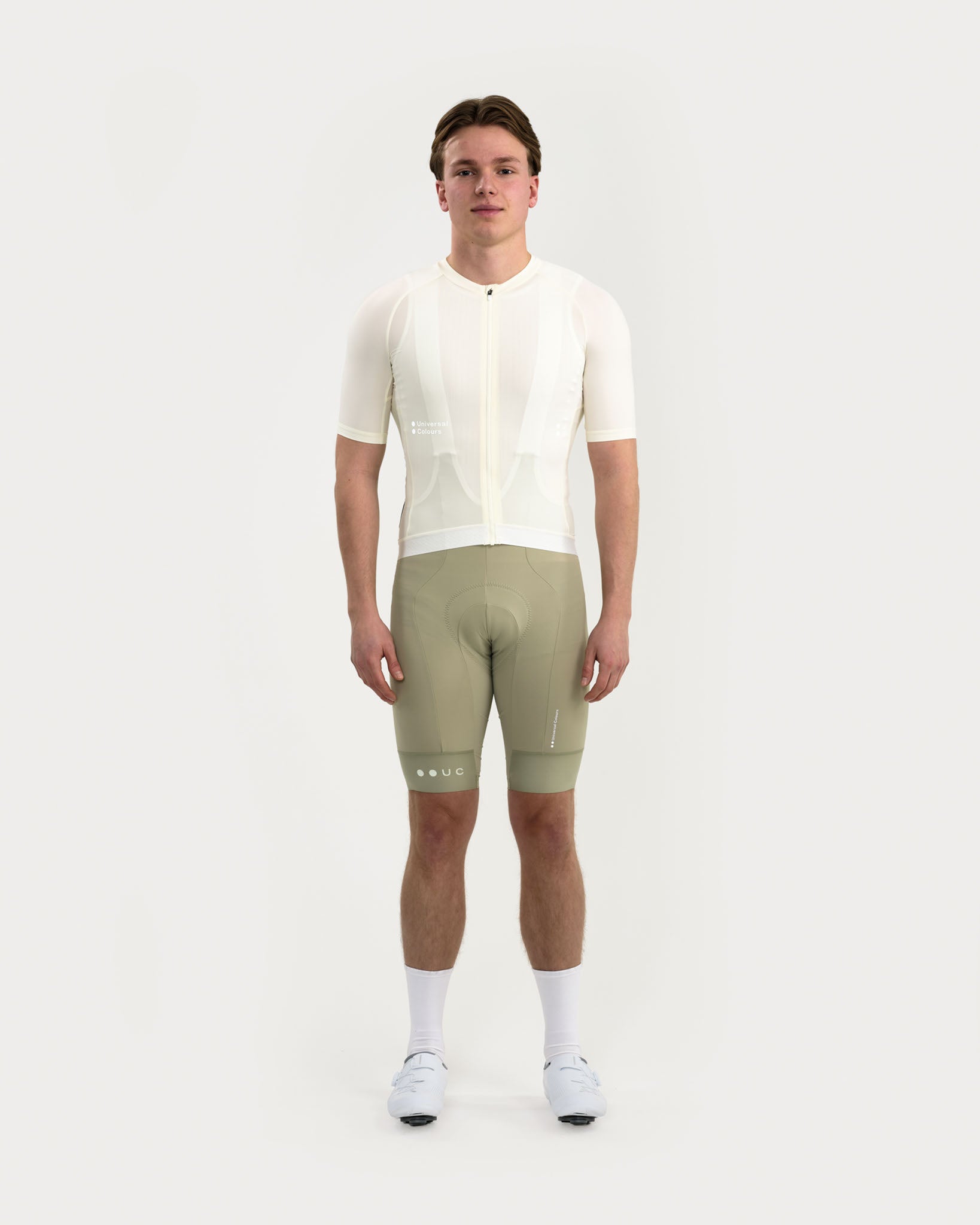 Men's Mono Short Sleeve Jersey - Tampered White