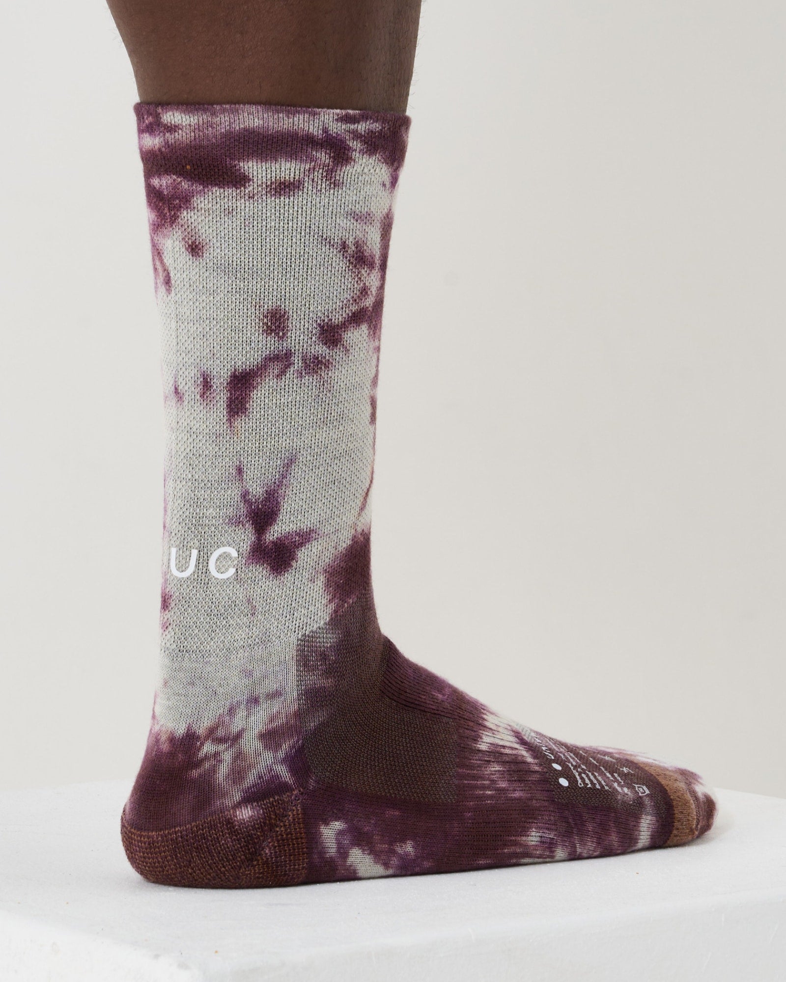 Spectrum Tie-Dye Merino Socks - Mars Red - Image 2