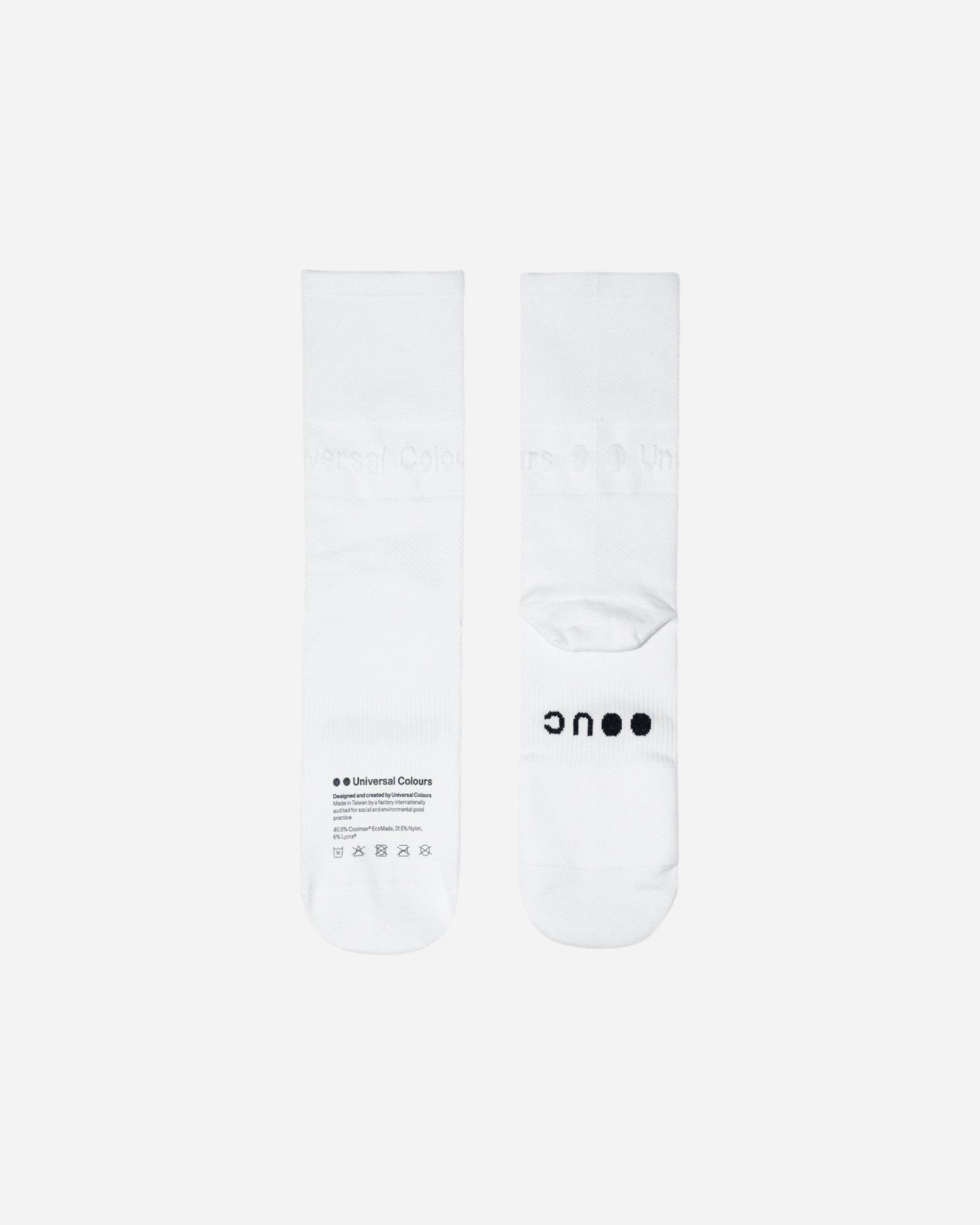 Lightweight Summer Socks - White