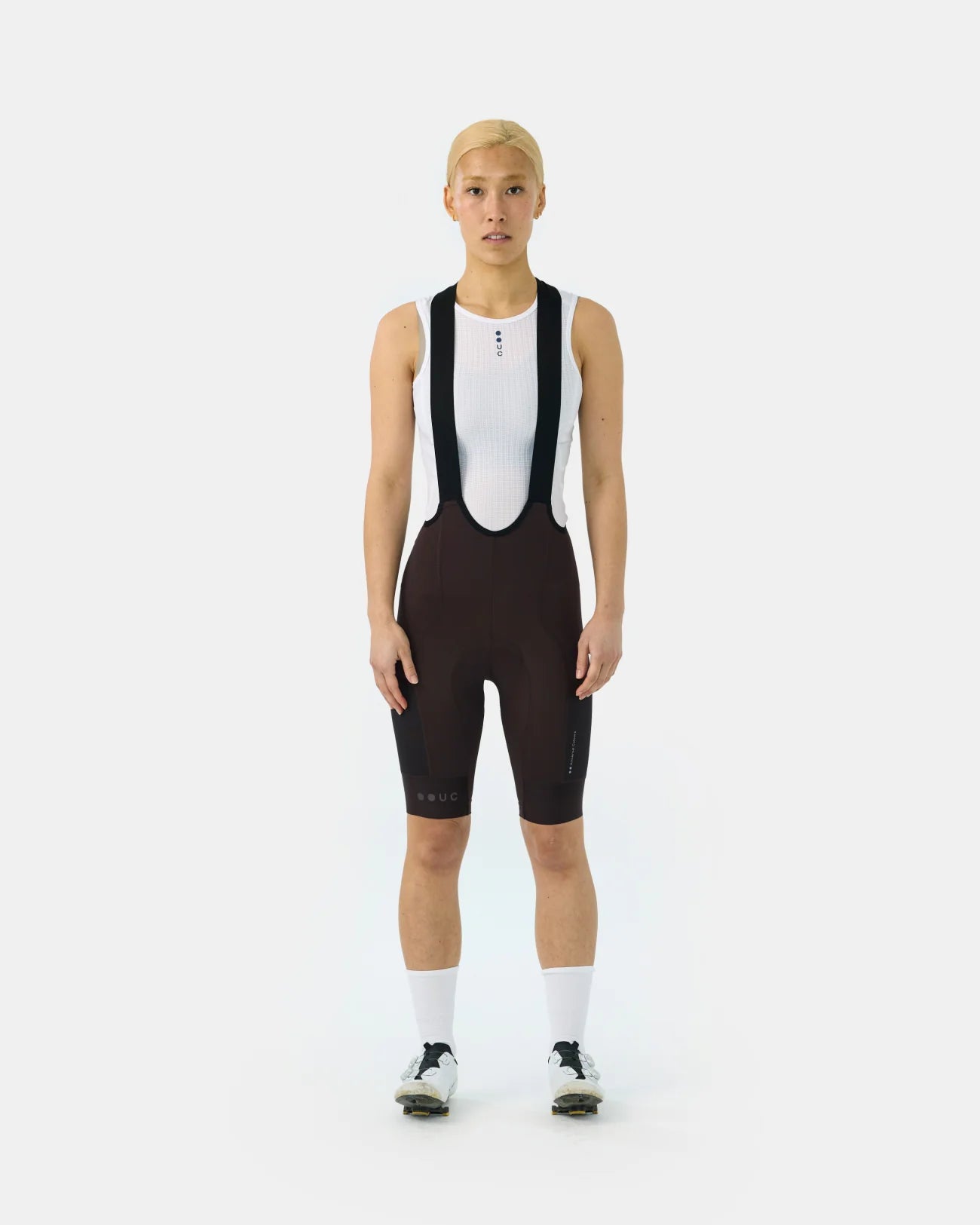 Women's Mono Cargo Bib Short - Heavy Bark Brown - Image 2