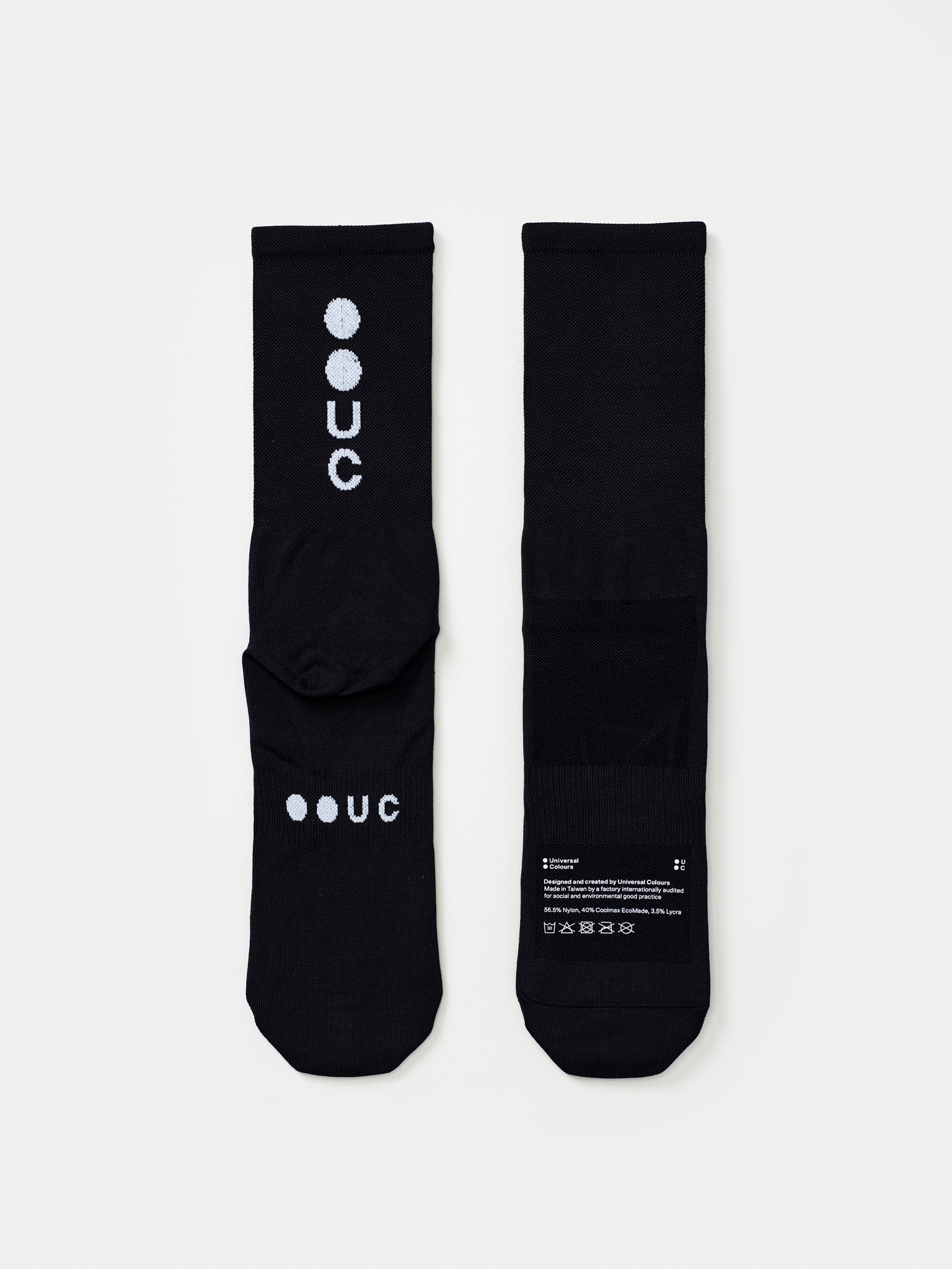 Mono Summer Socks - Black - Image 1