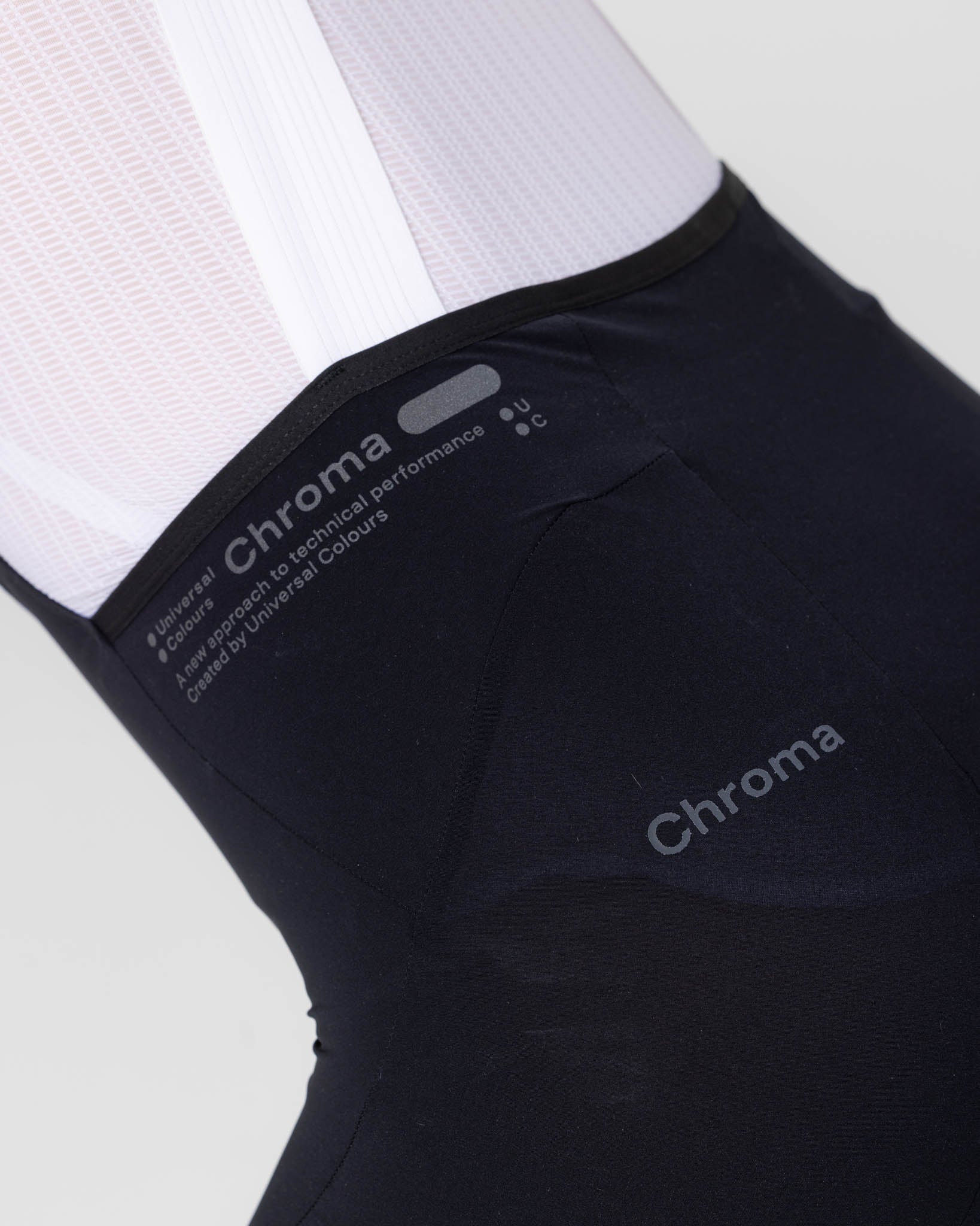 Women's Chroma Bib Short - Black - Image 6