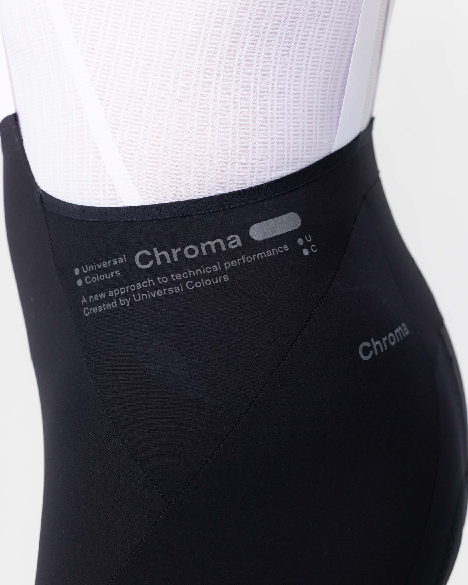 Men's Chroma Bib Short - Black - Image 3