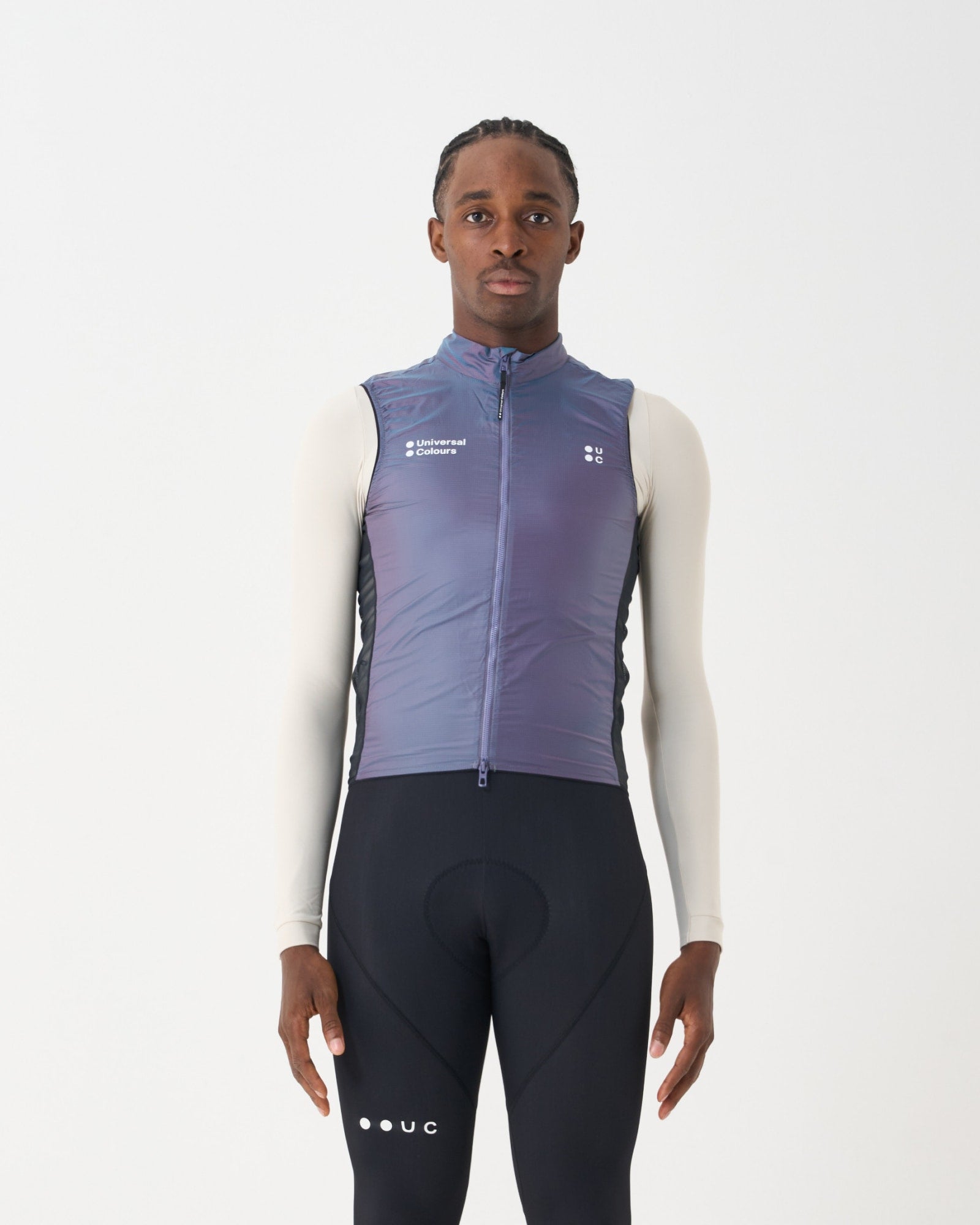 Unisex Spectrum Gilet 2.0 - Iridescent Violet