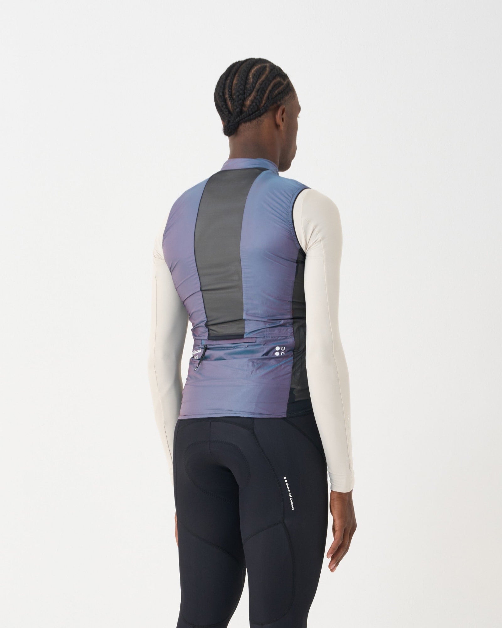 Unisex Spectrum Gilet 2.0 - Iridescent Violet