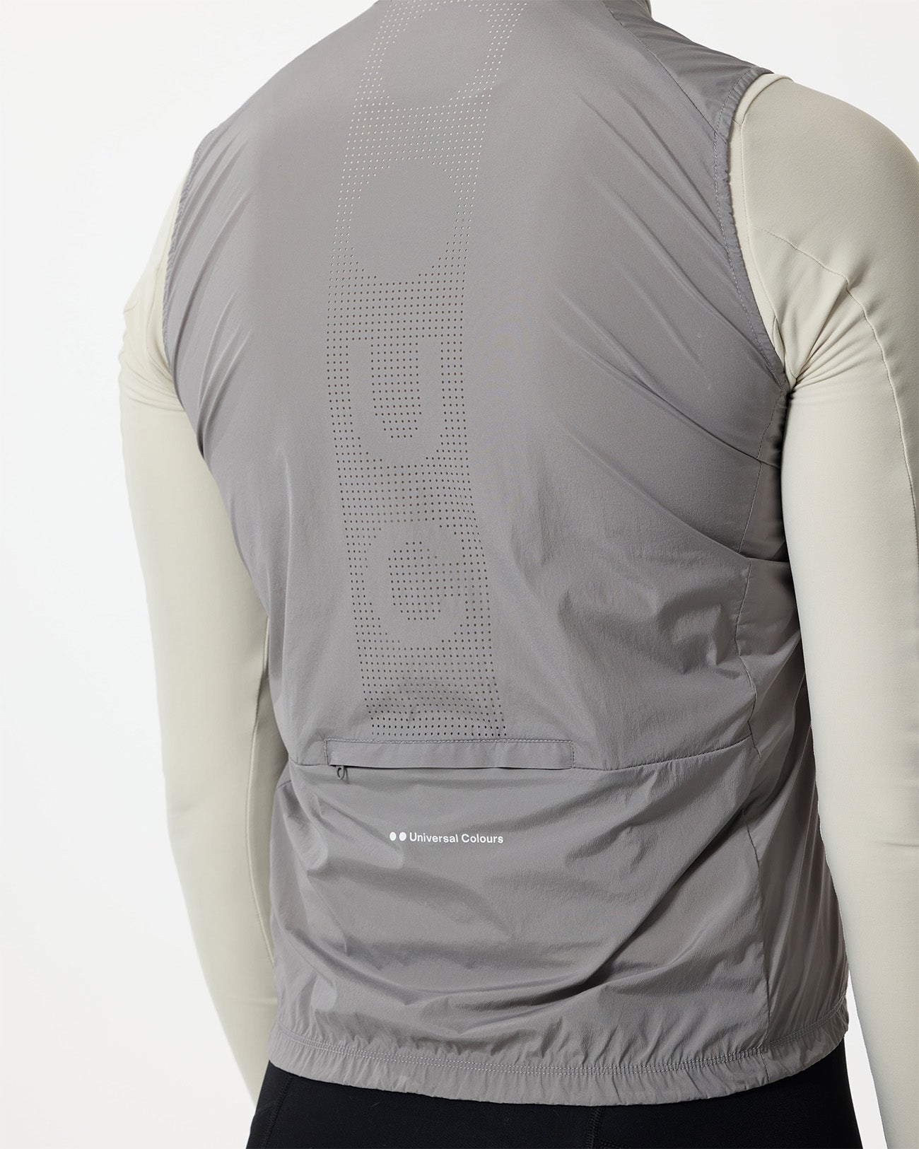 Men's Mono Gilet - Shoot Grey - Image 5
